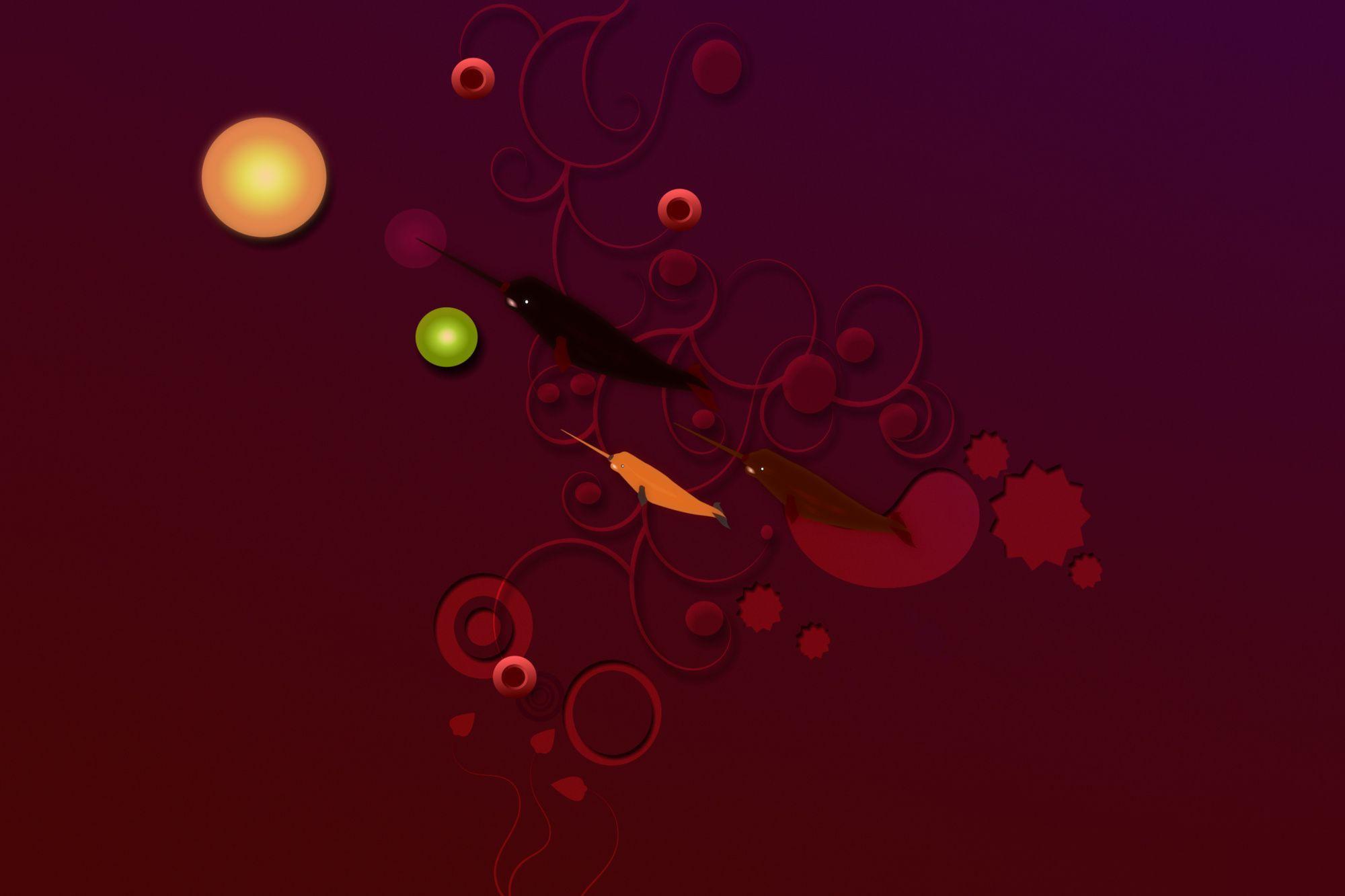 Download Default and New Wallpaper of Ubuntu 11.04 Natty Narwhal