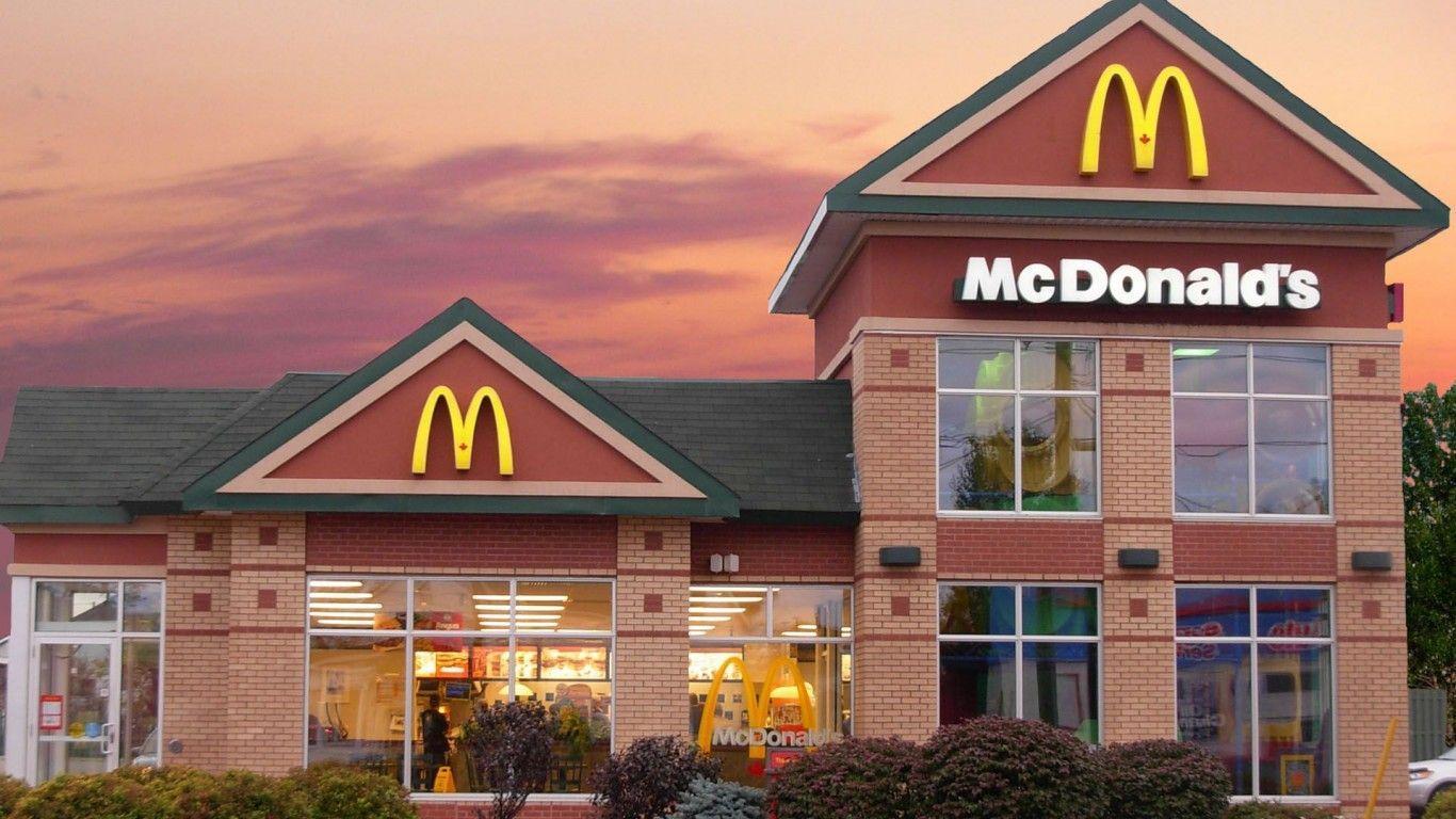 Wallpapers Mcdonald Laptop Mcdonalds Logo Fast Food Chain 1366x768