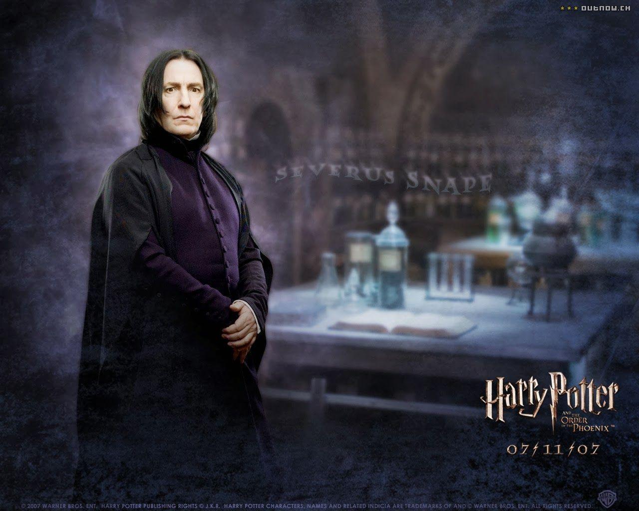Free Desktop Wallpaper: Severus Snape Wallpaper