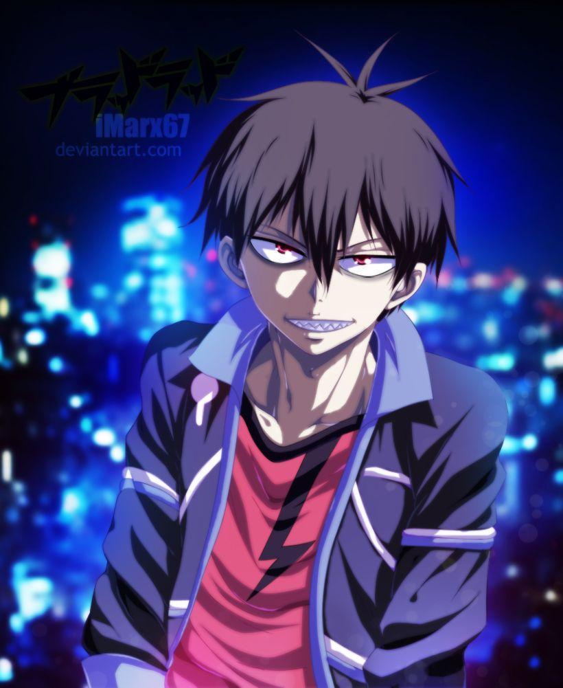 Wallpaper anime, art, characters, Staz, Bloody guy, Blood Lad for mobile  and desktop, section прочее, resolution 2000x1600 - download