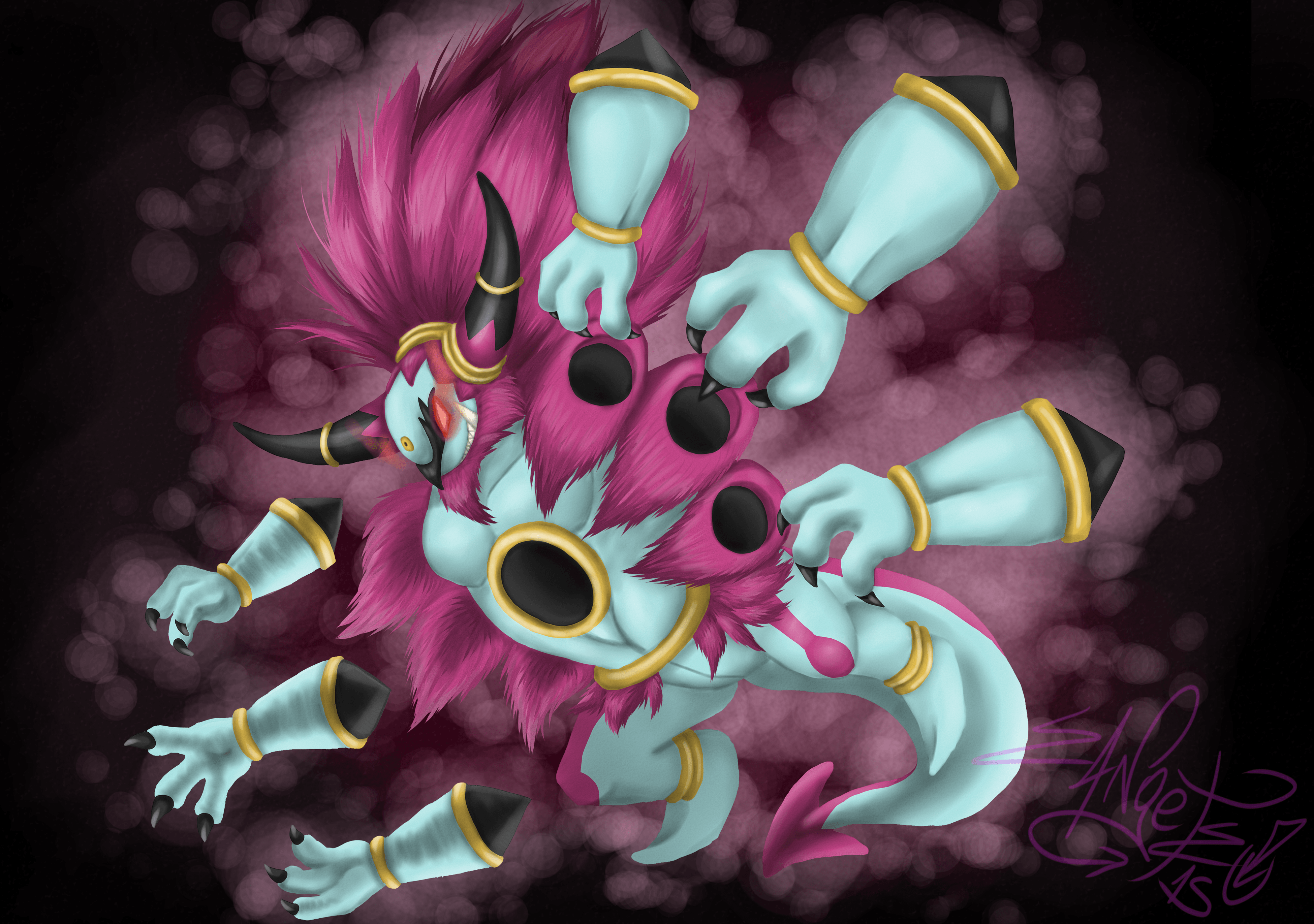 Hoopa Wallpaper, Collection of Hoopa Background, Hoopa HDQ Cover