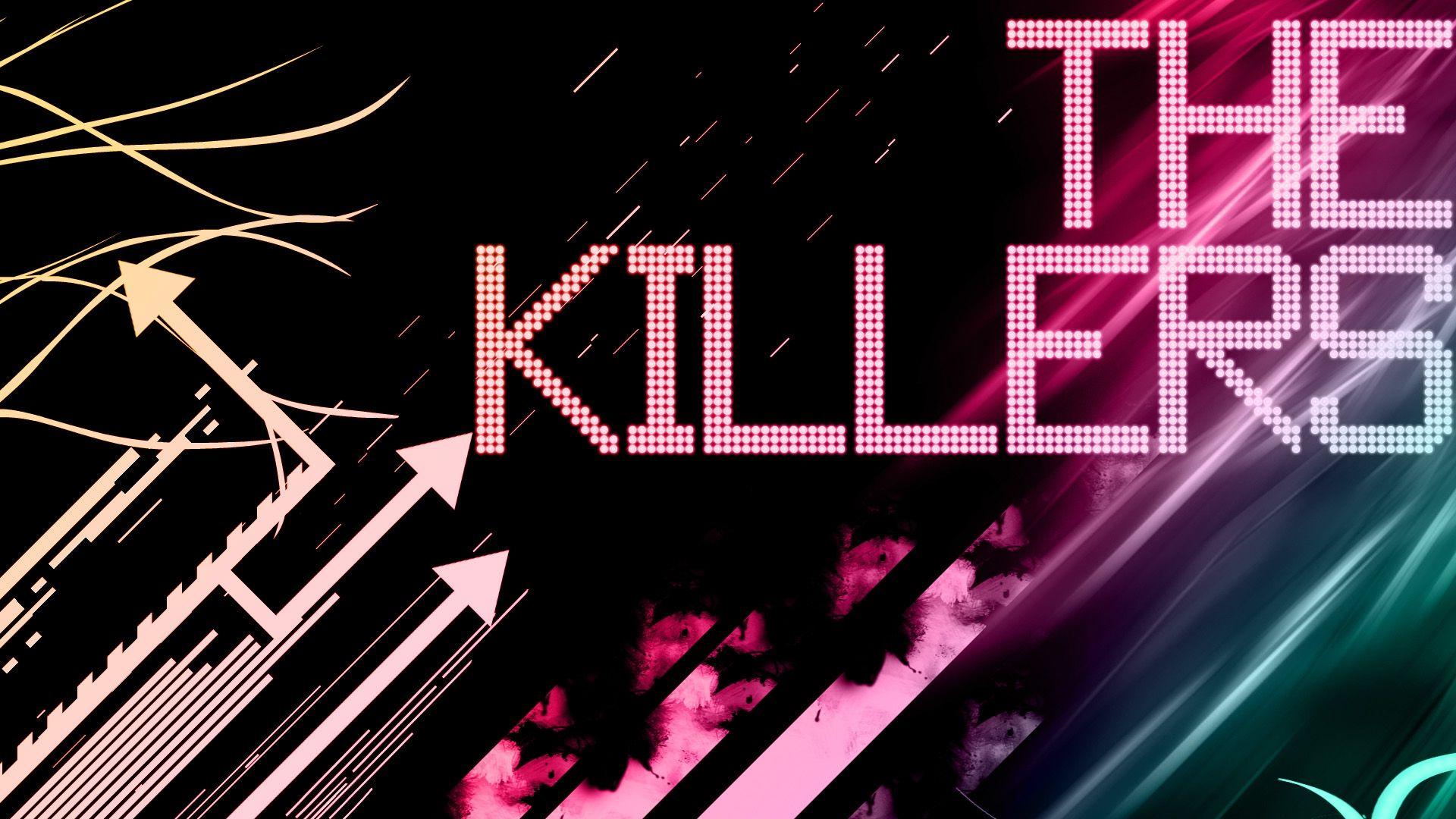 Download Wallpaper 1920x1080 The killers, Name, Graphics, Arrows