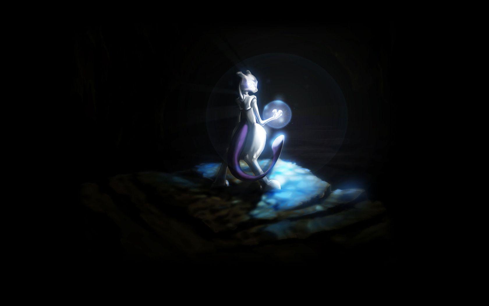 Mew and Mewtwo Wallpaper