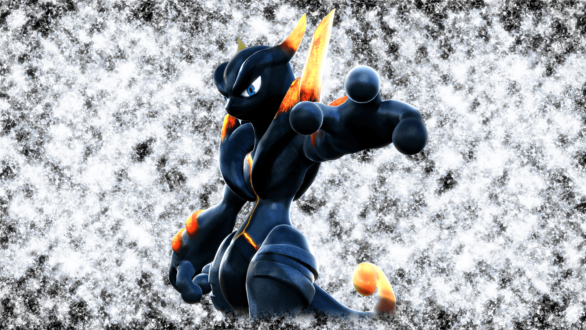 Shadow Mewtwo PT Wallpapers by Glench.