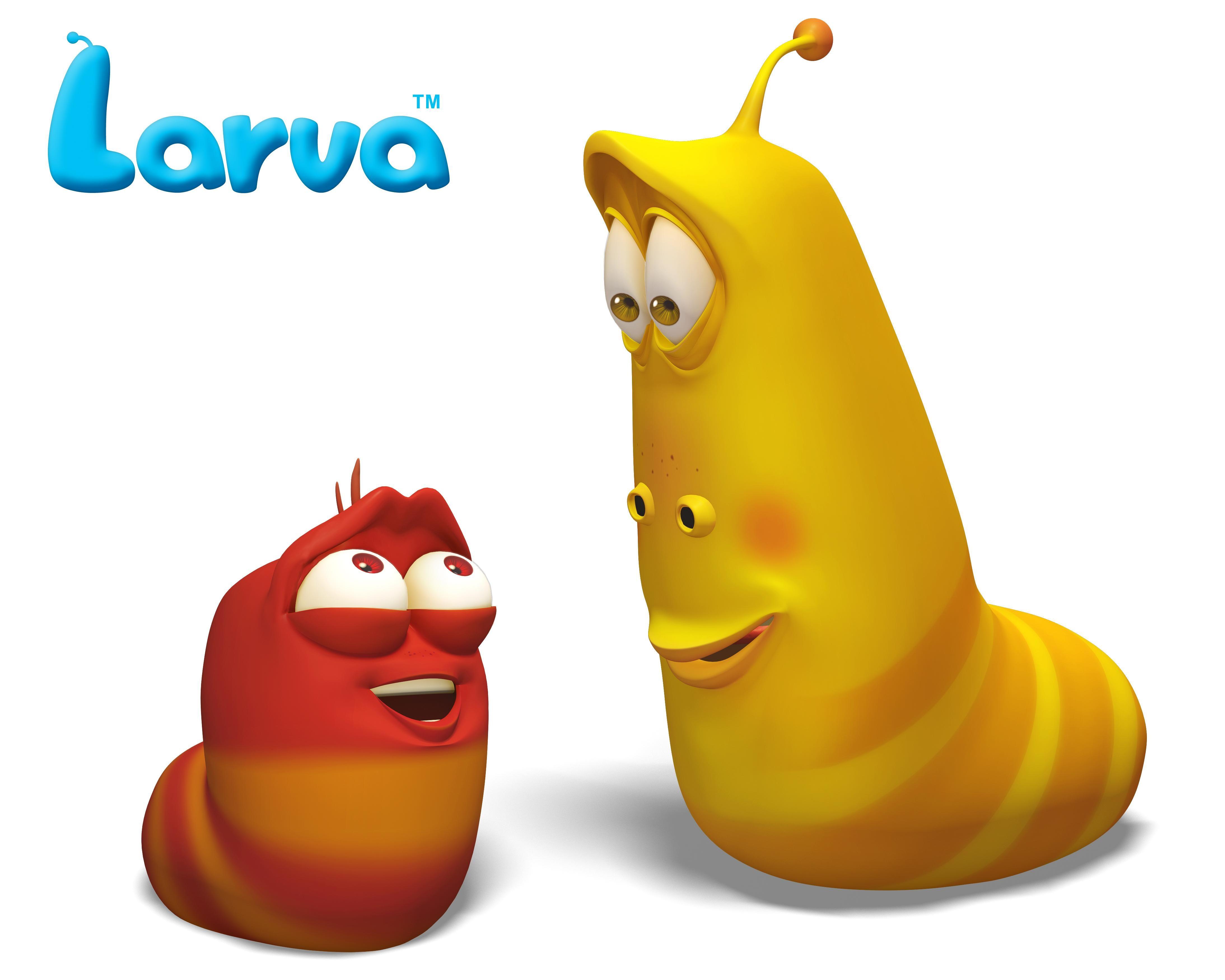 Larva cartoon. Like this Characters *3*