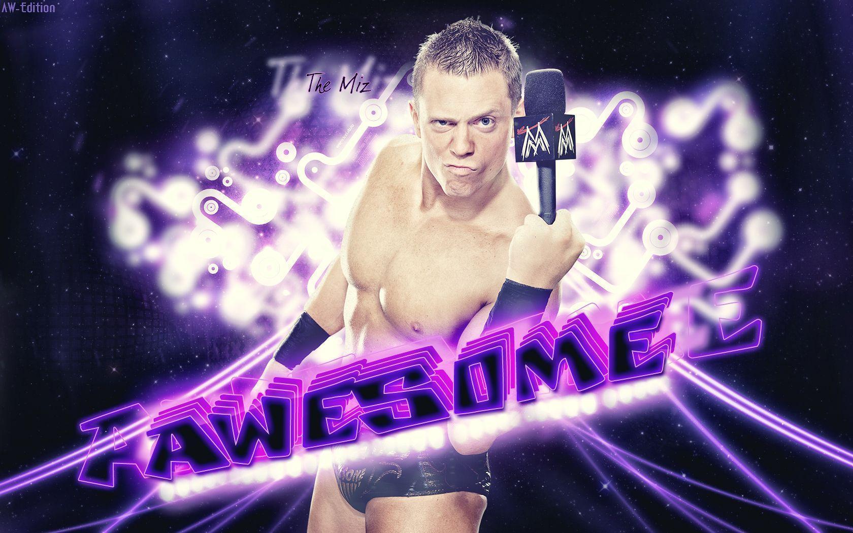 New WWE Wallpapers The Miz By AW.
