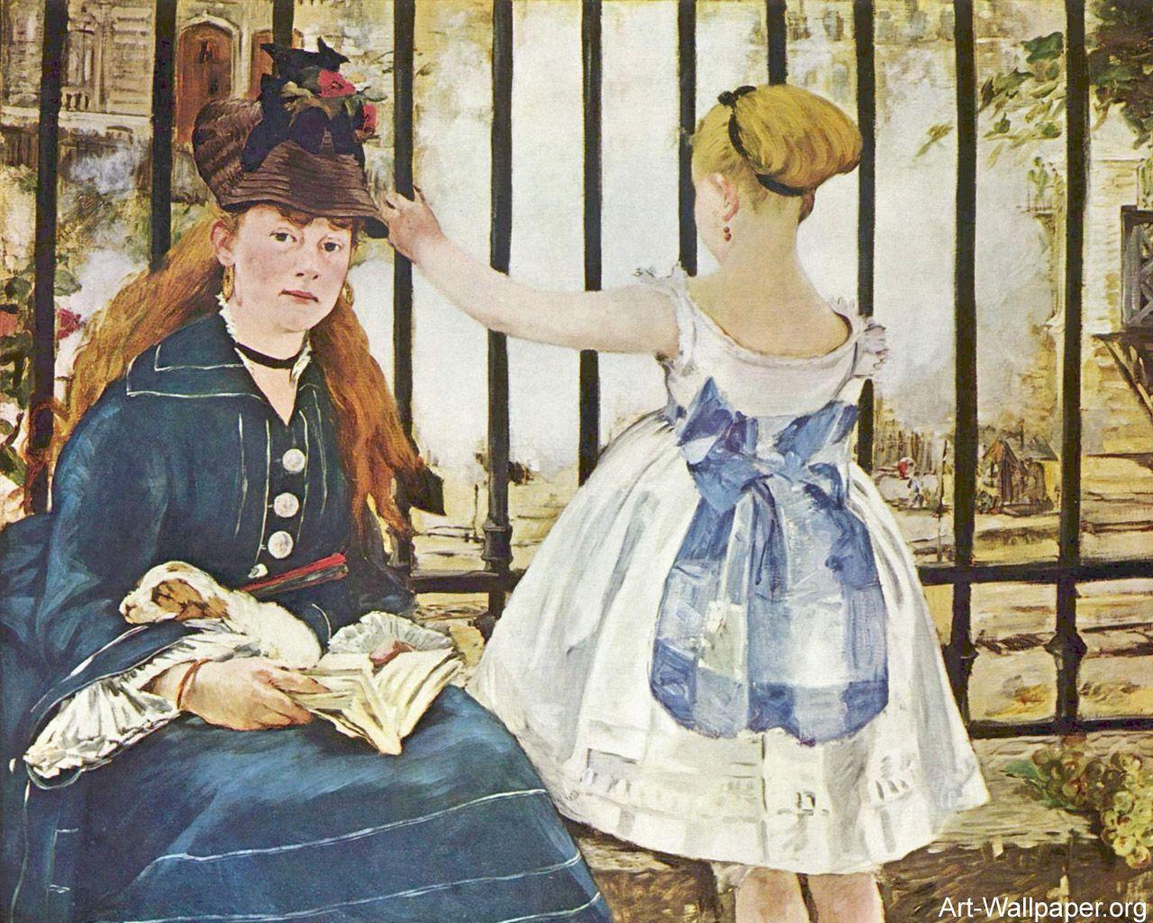 Mother Mary Edouard Manet And Dylan Lithograph 1280x1024