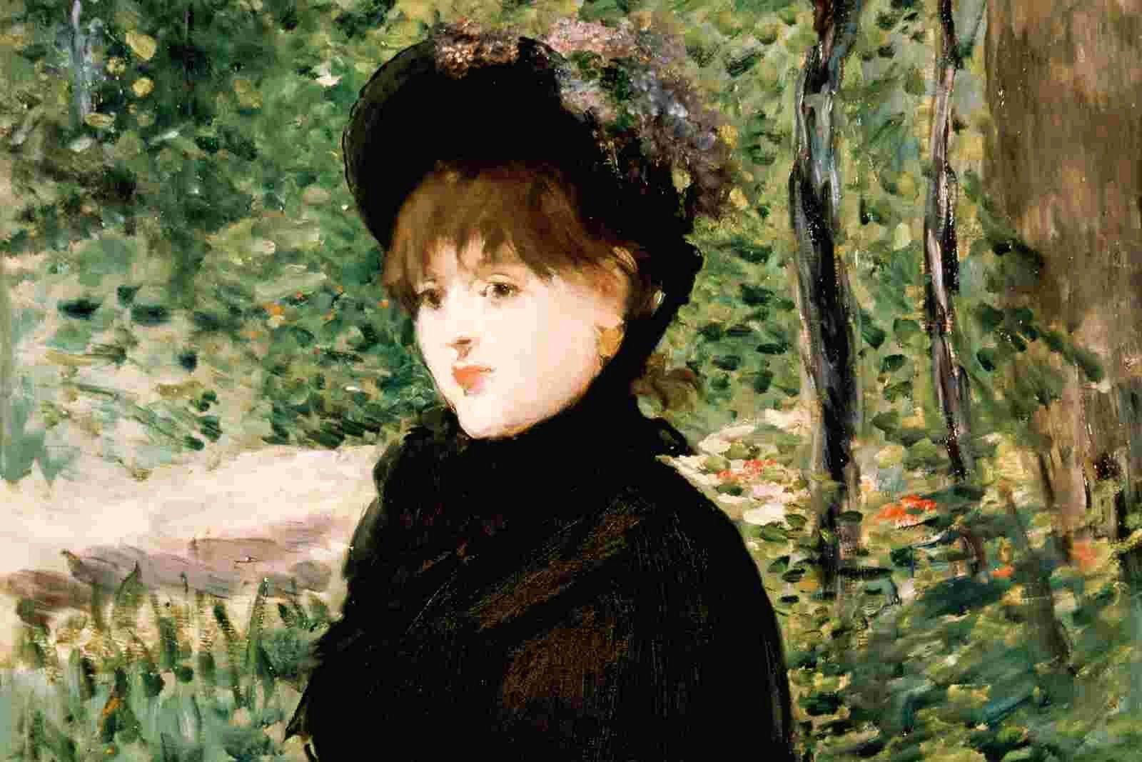 Wallpaper Edouard Manet The Stroll x 1067 Painting