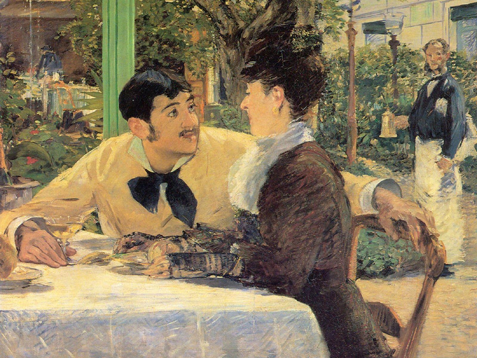 Chez Le Pere Lathuille, 1879 par Edouard Manet 000 Fonds d