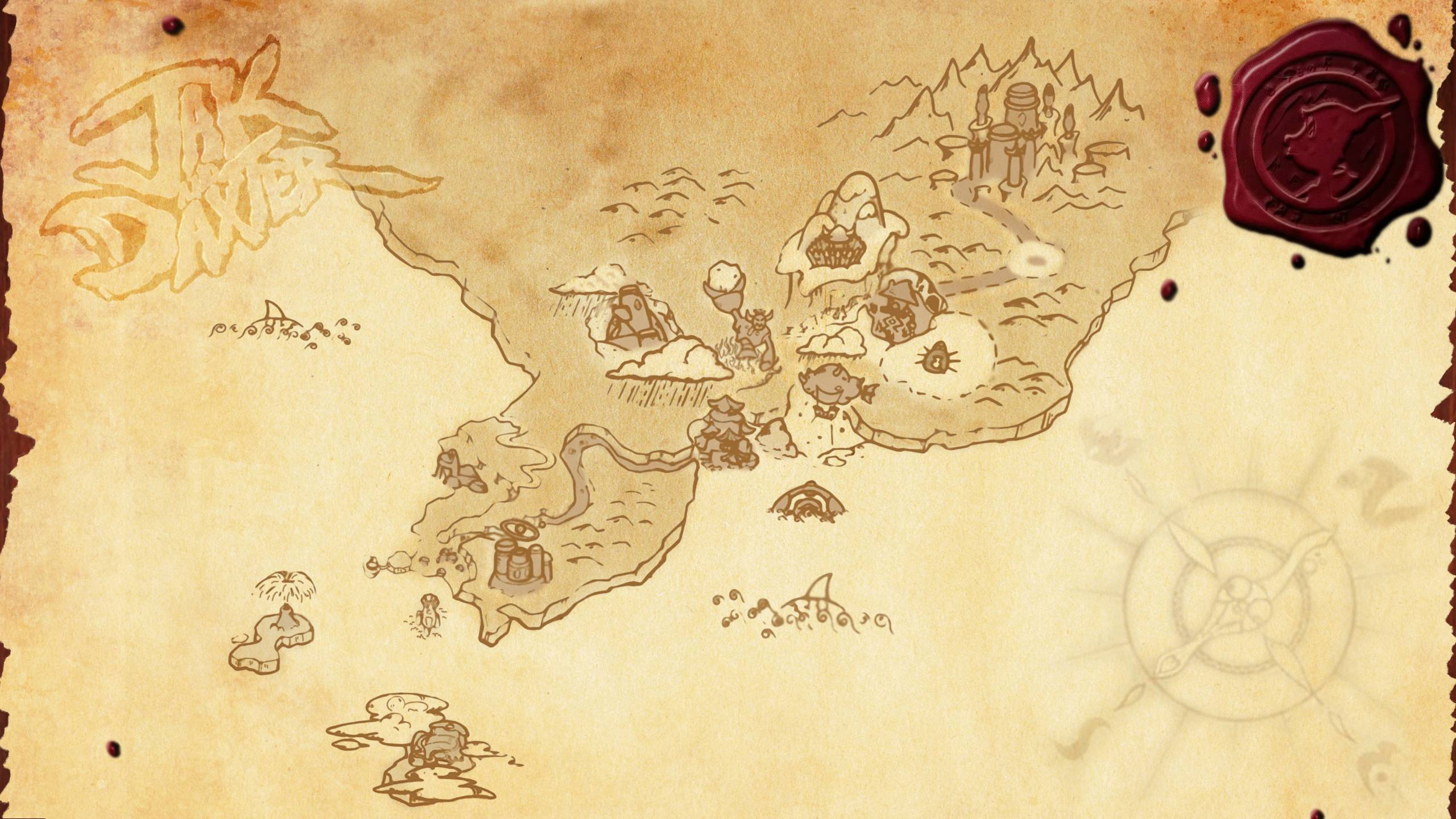 Jak And Daxter Map Wallpaper X Post From R Jakanddaxter