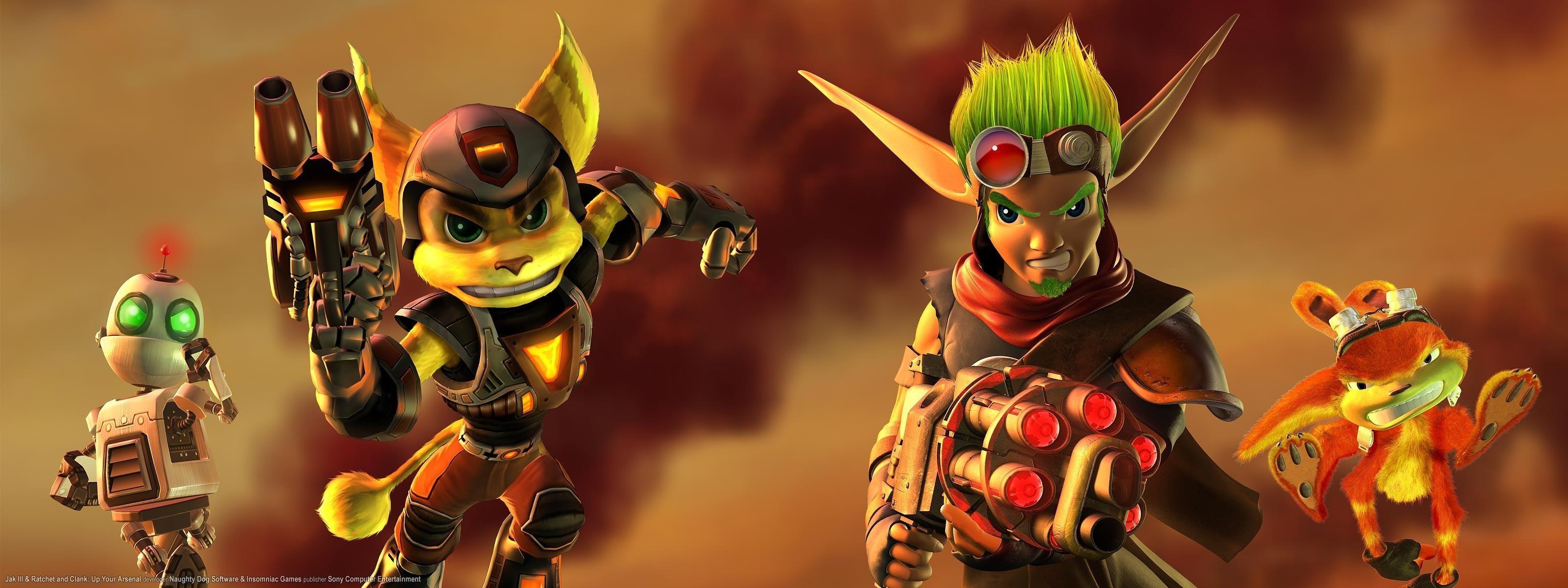 Ratchet and clank insomnia naughty dog jak daxter wallpaper