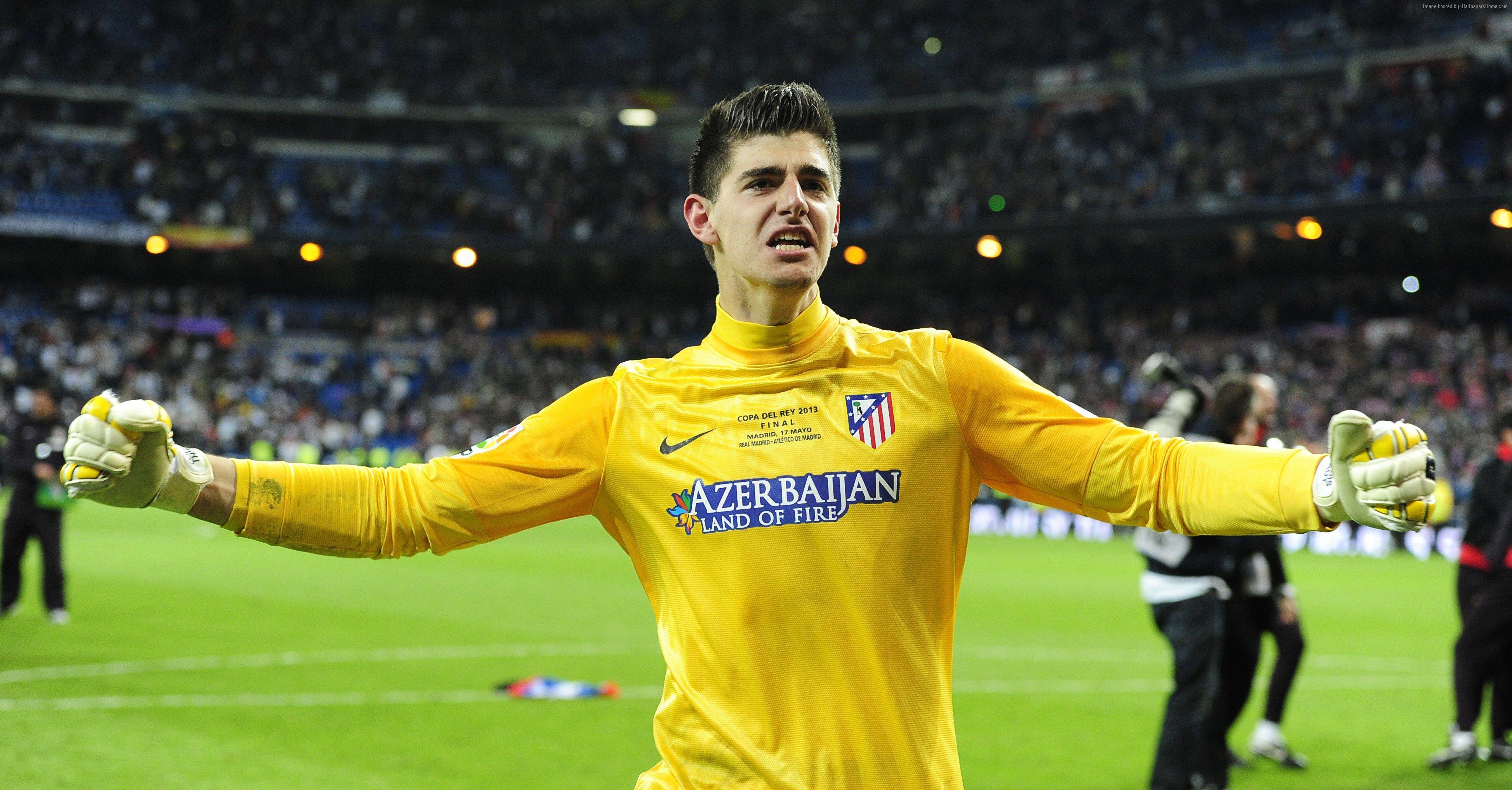 Wallpaper Football, Thibaut Courtois, soccer, The Best players