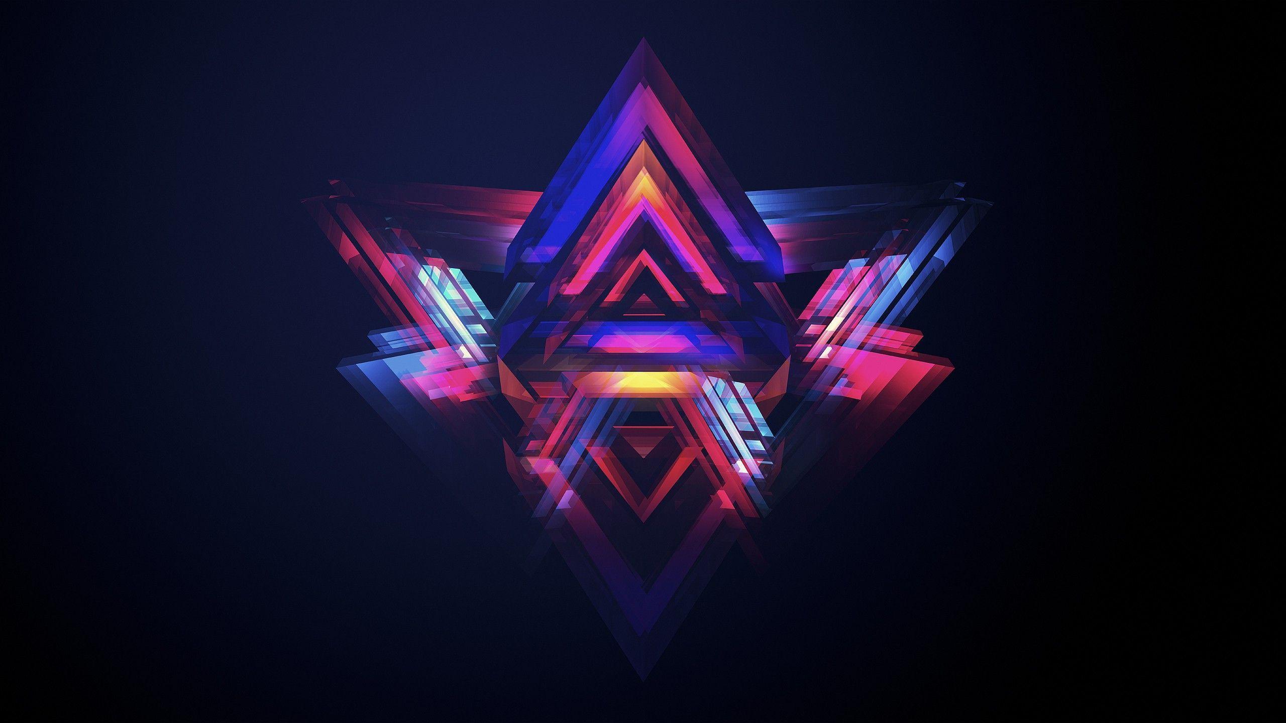 abstract, Justin Maller, Facets Wallpaper HD / Desktop and Mobile