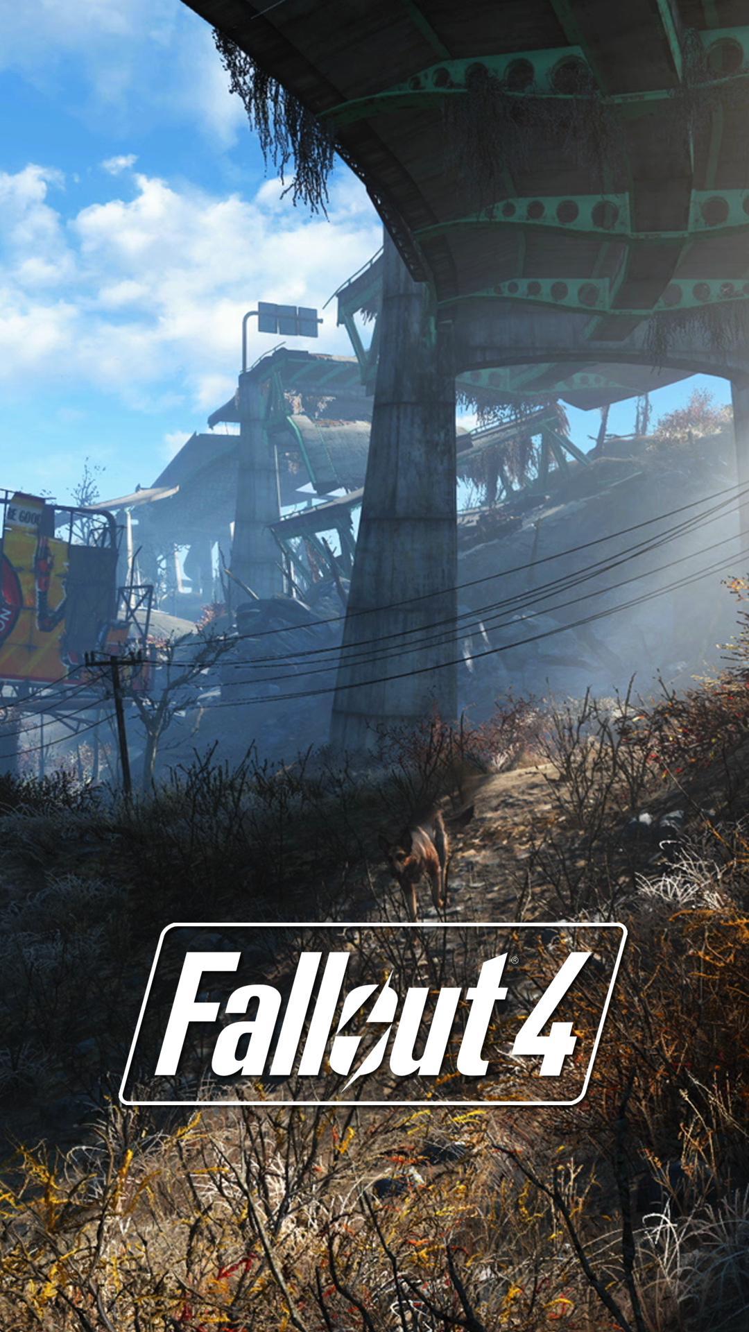 I made some Fallout 4 lock screen wallpaper from E3 stills