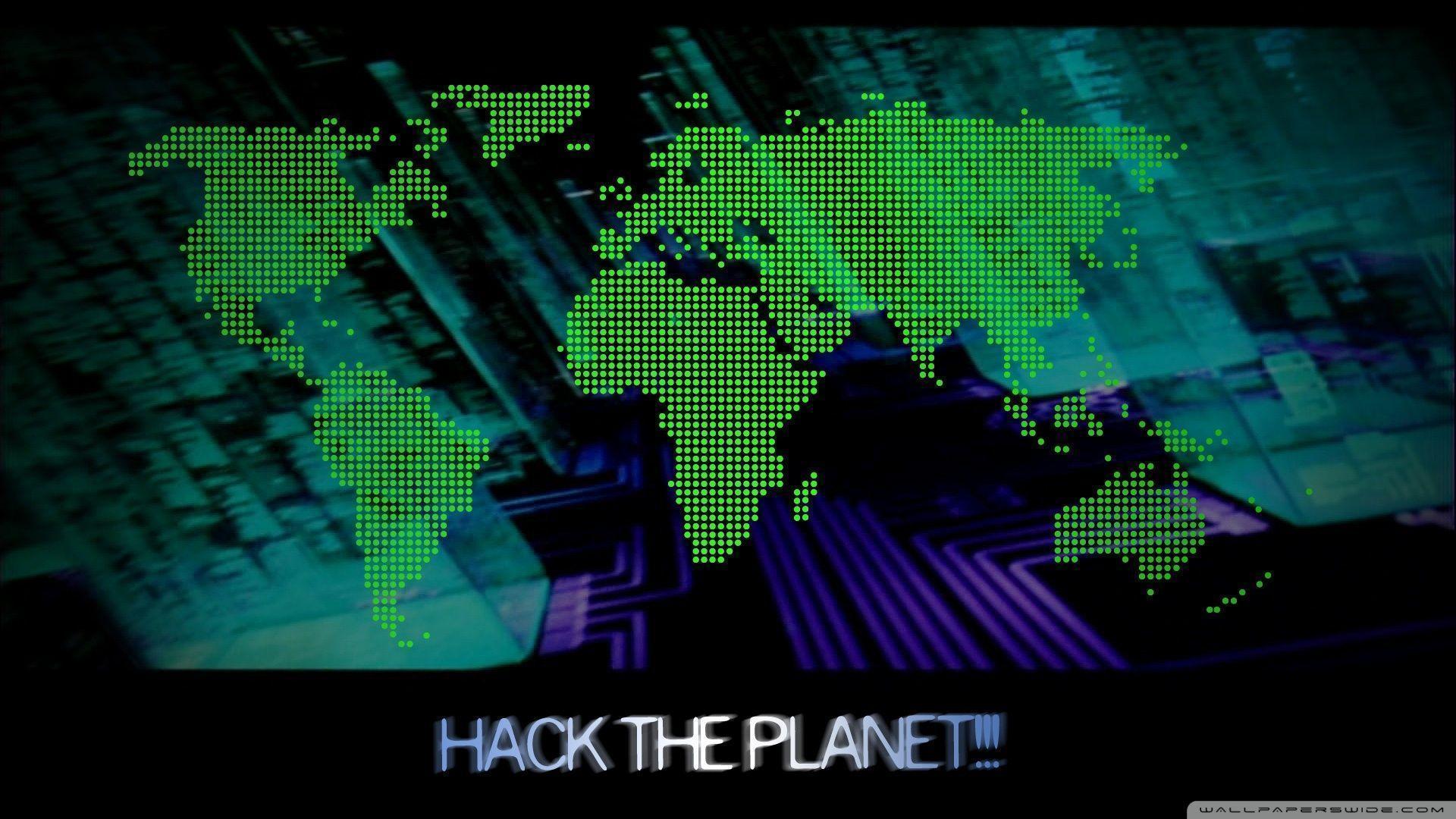 Hack the Planet HD desktop wallpaper, High Definition