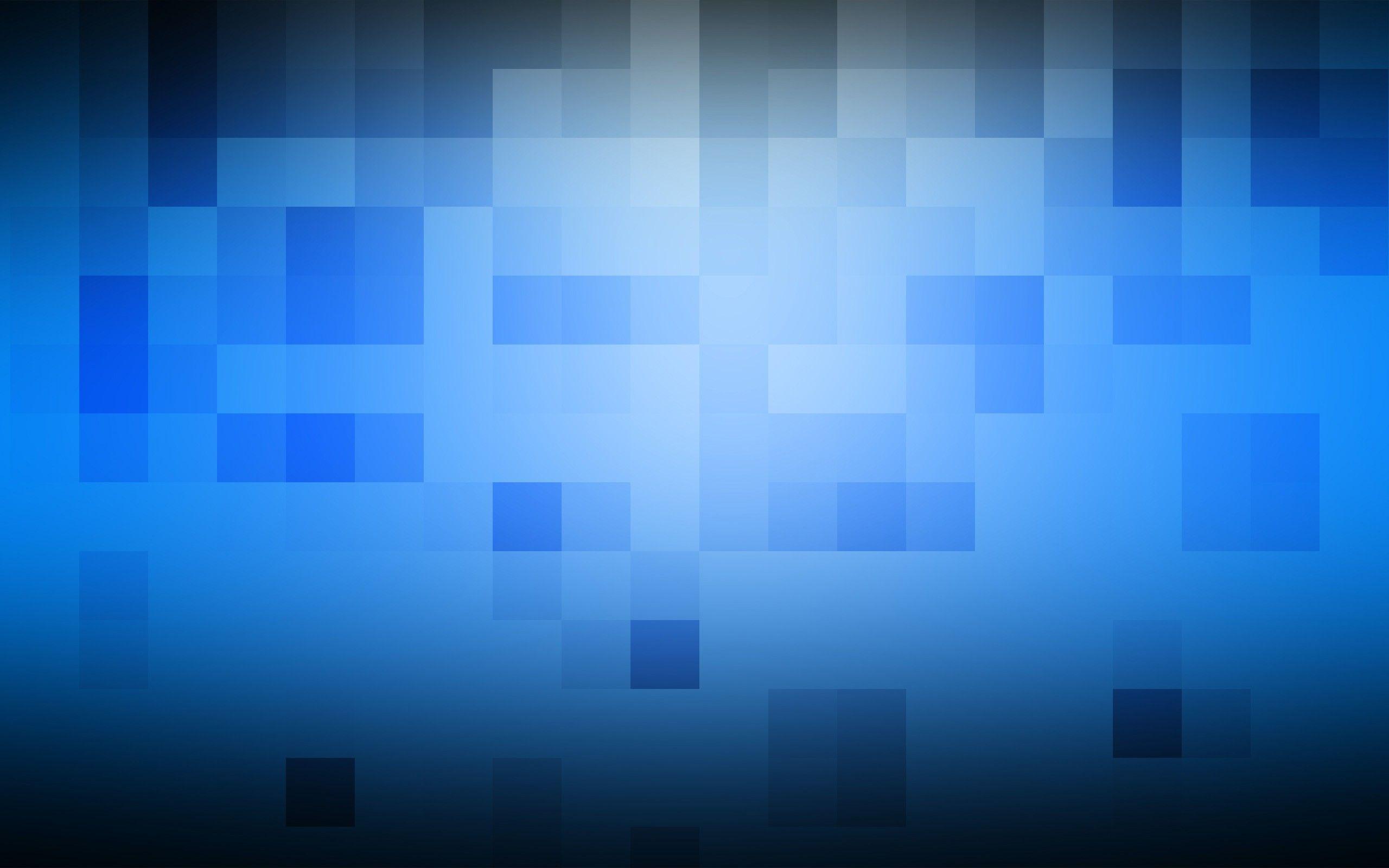 Blue cubes squares wallpaperx1600
