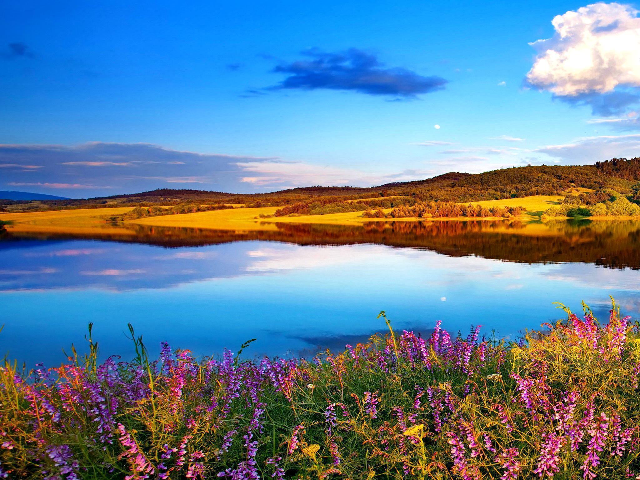 Lake View Bulgaria HD Desktop Wallpaper, Widescreen, High