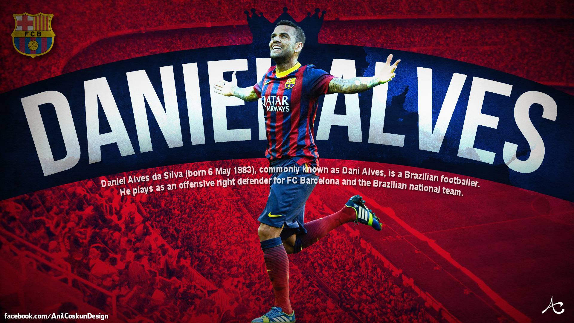 Dani Alves Widescreen Photo HD Wallpaper