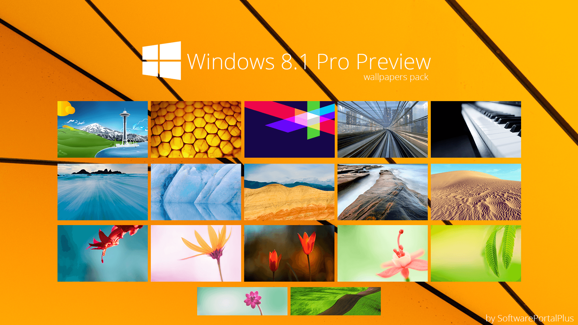 Windows 8.1 Pro Proview, Wallpaper Pack