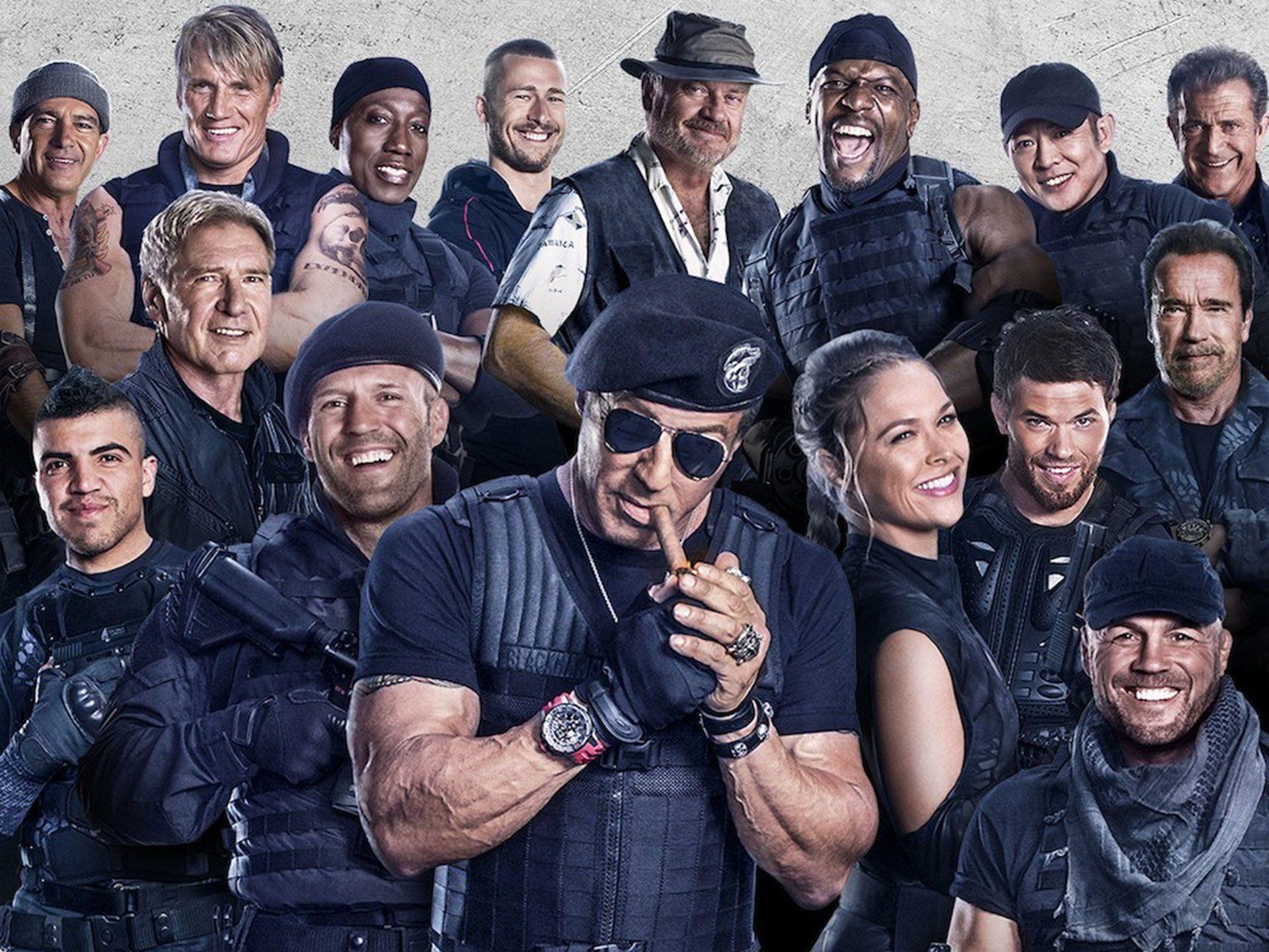 The Expendables 3 Cast on WallpaperMade