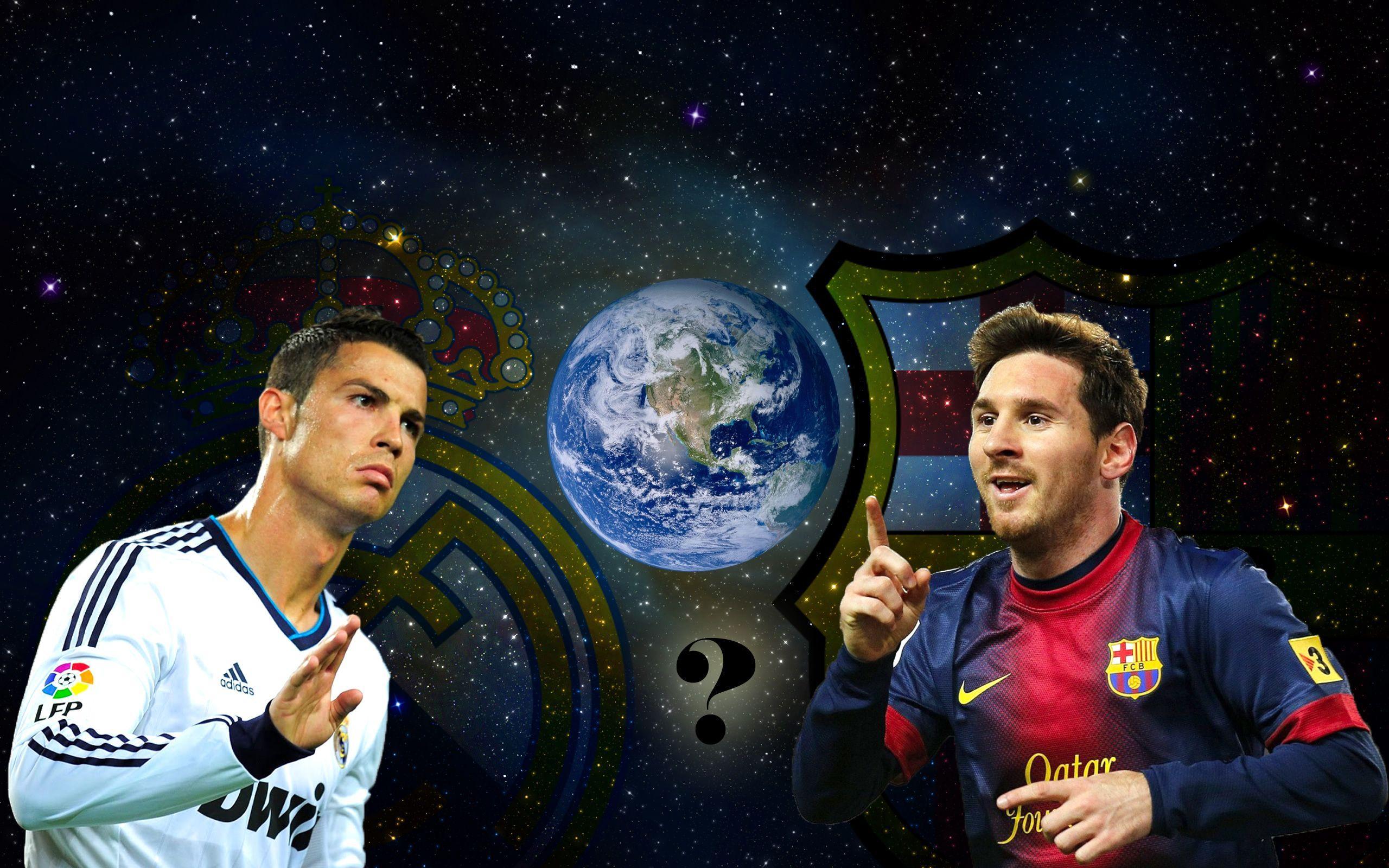 Messi Ronaldo Wallpaper