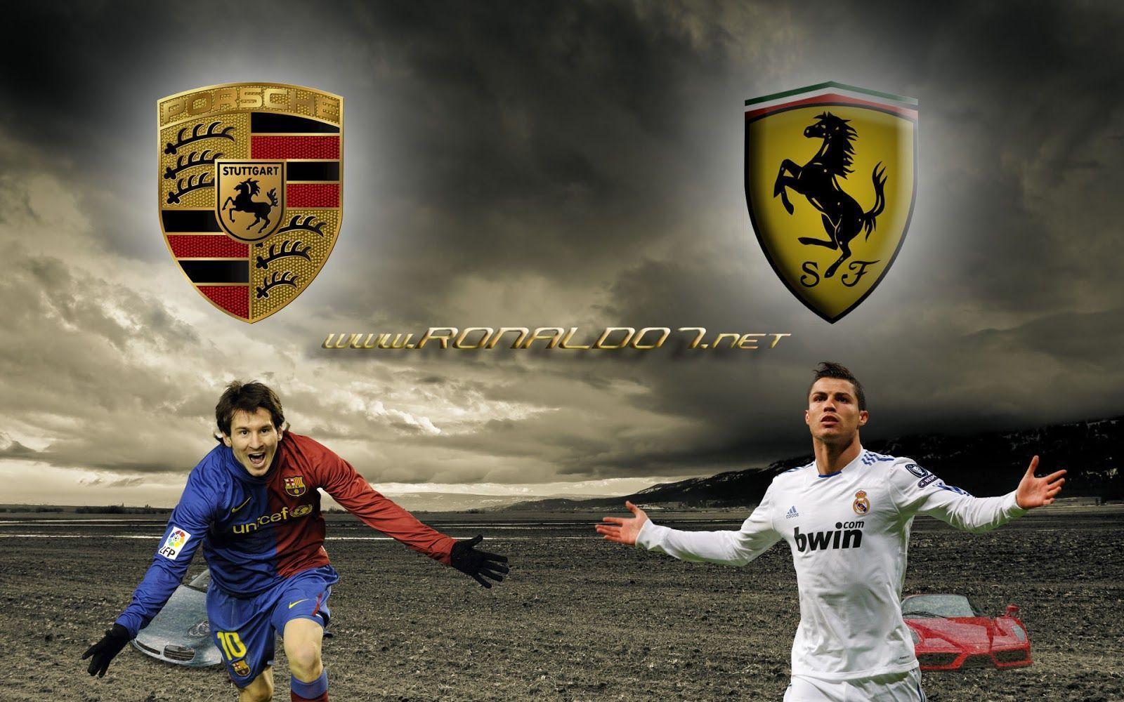 Messi VS Ronaldo Wallpaper