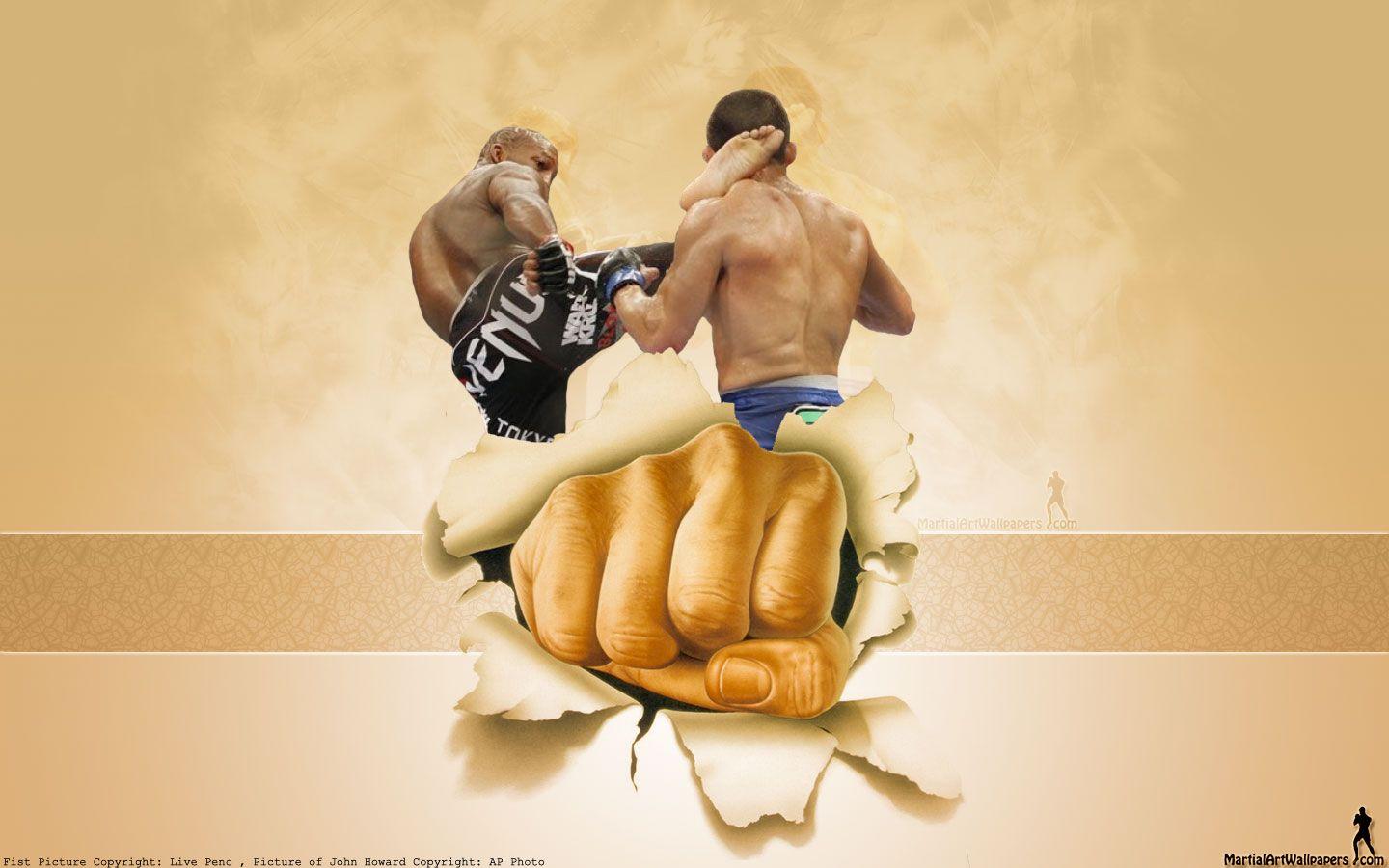 Kickboxing Wallpaper. Wide Wallpaper Collections