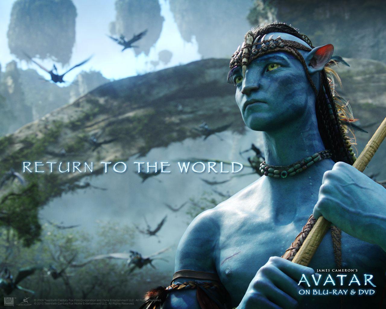 Jake Sully's Avatar Form Desktop Wallpaper