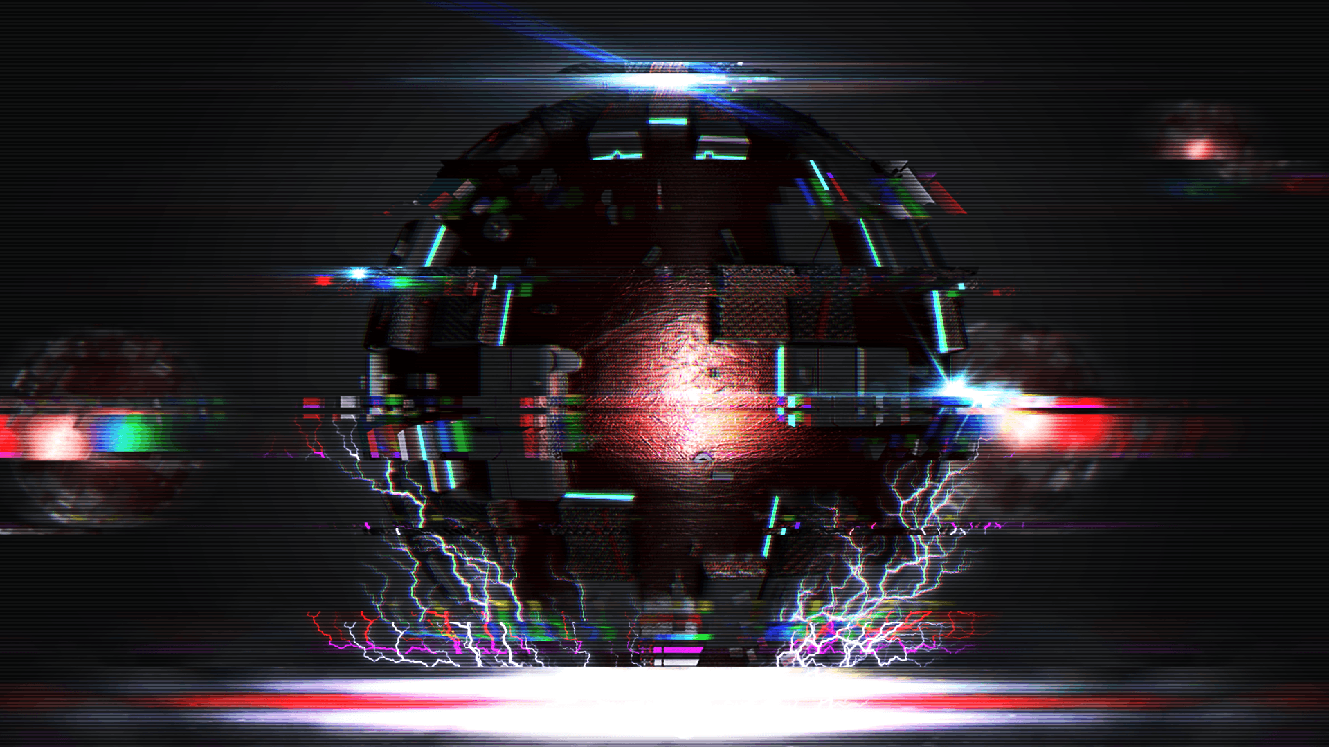 glitch wallpapers