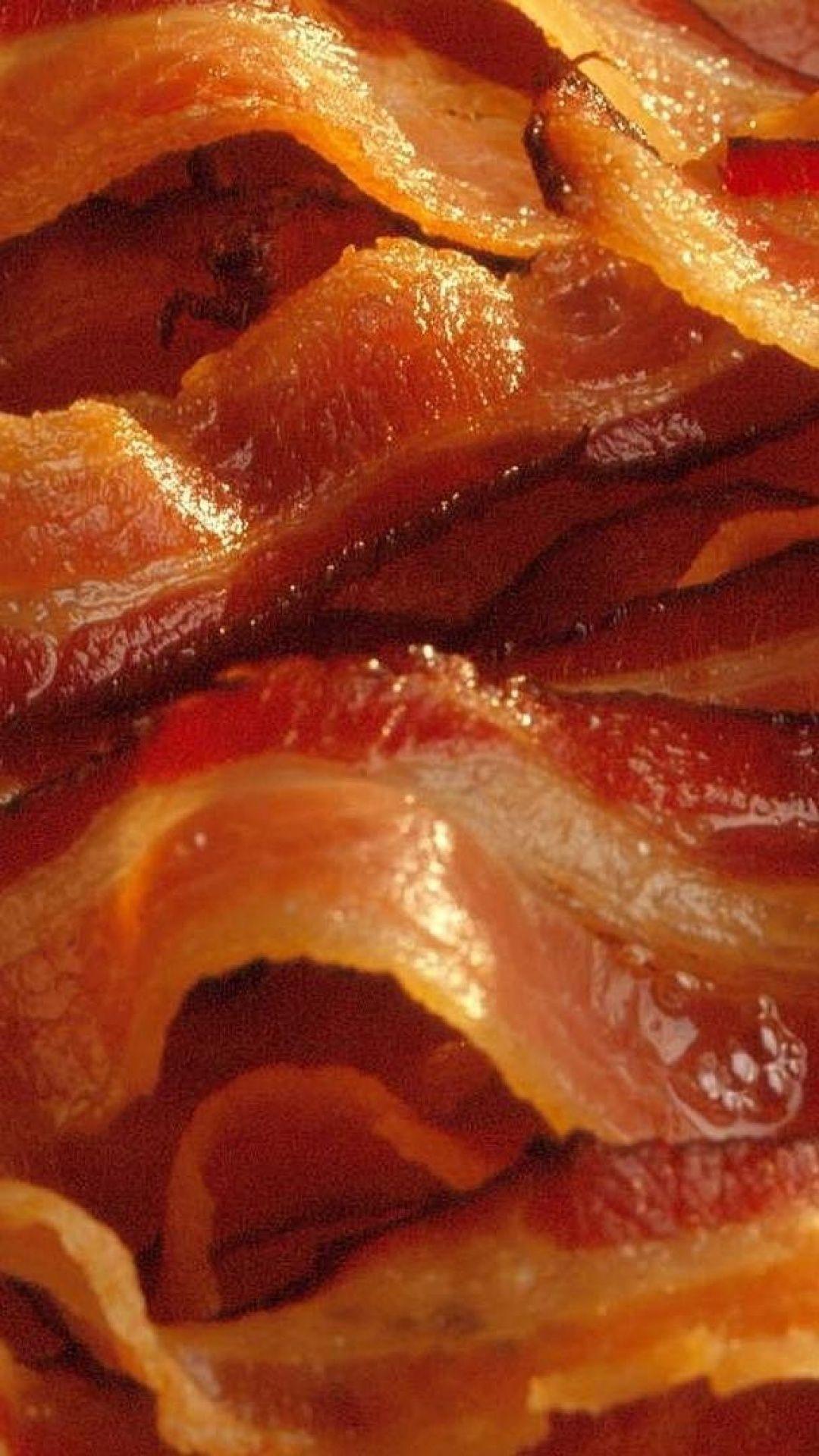 bacon wallpaper iphone