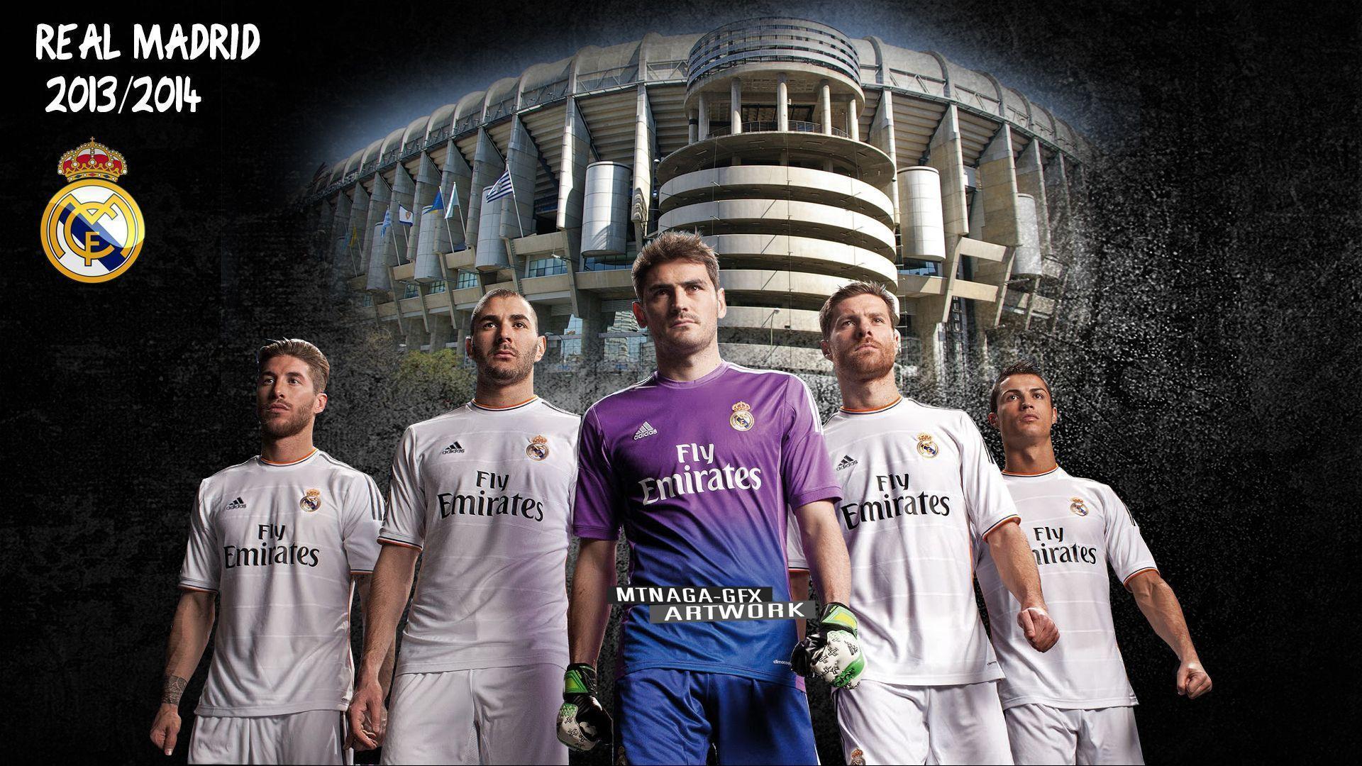 1024x576px All Players Real Madrid Wallpaper 2014