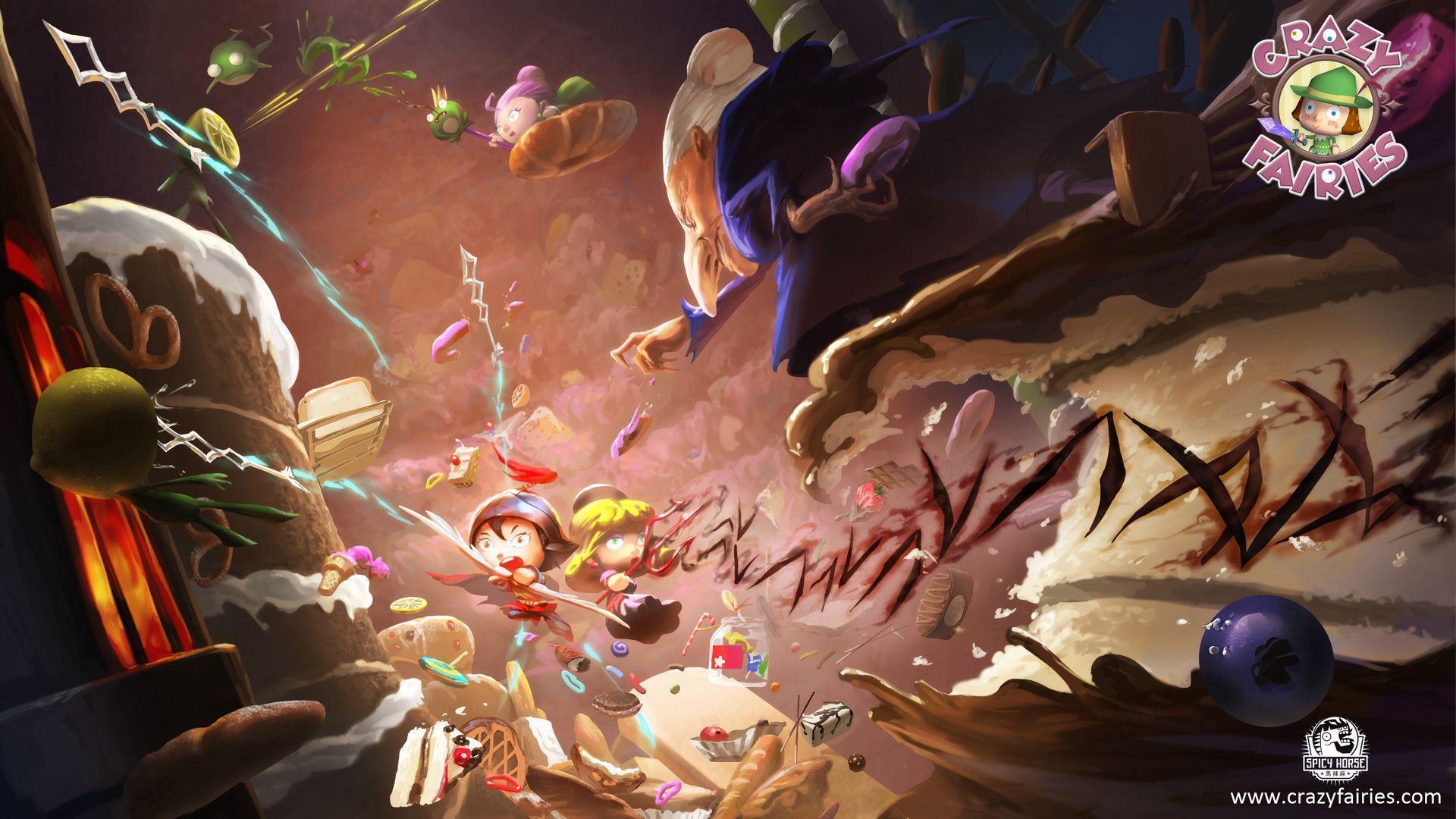 Crazy Fairies Wallpaper