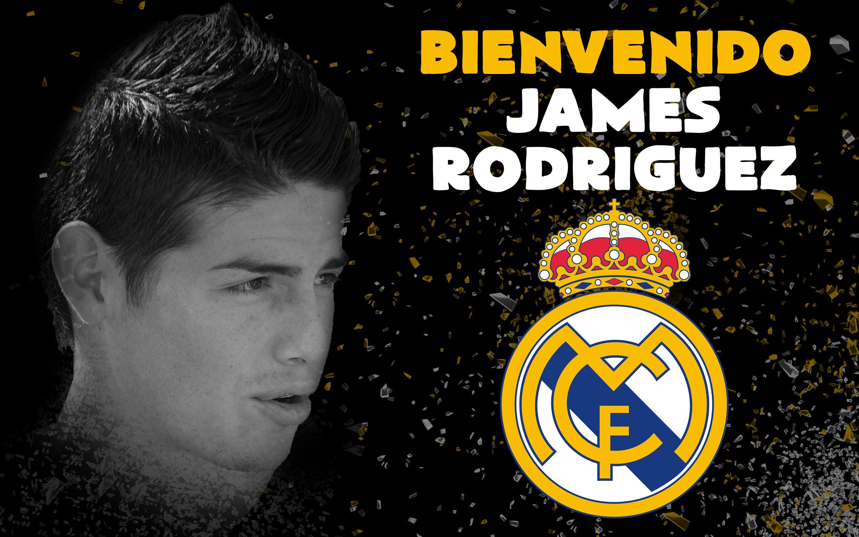 Welcome To Madrid James Rodriguez Exclusive HD Wallpaper