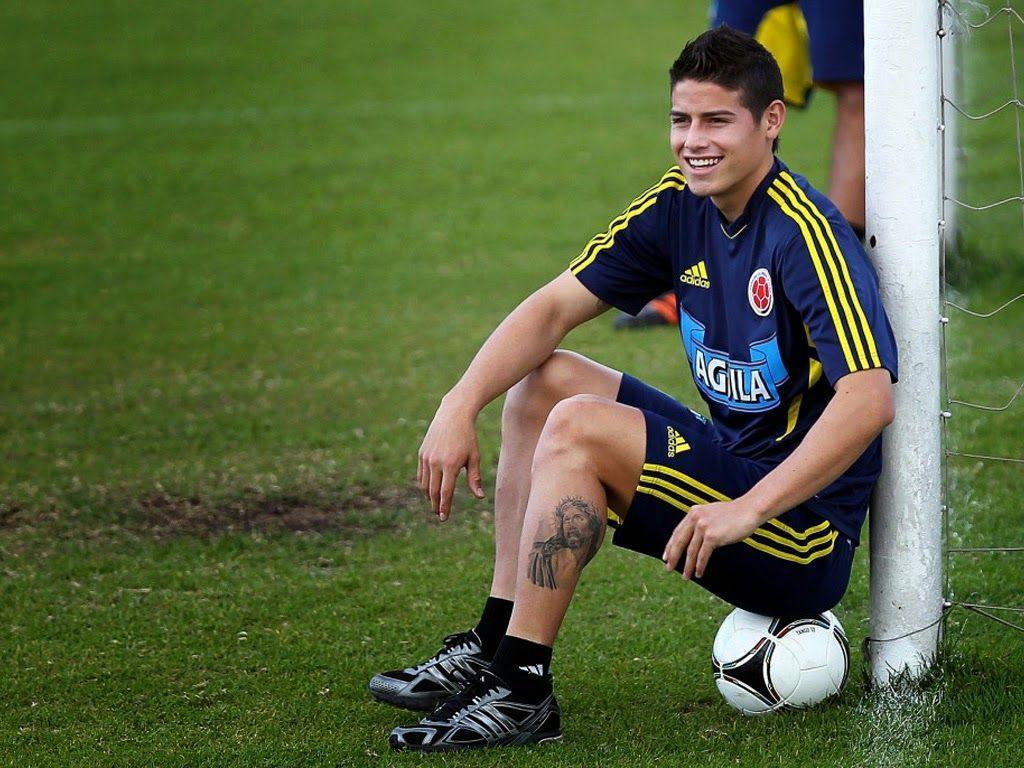James Rodriguez Of Colombia At 2014 World Cup Wallpaper HD