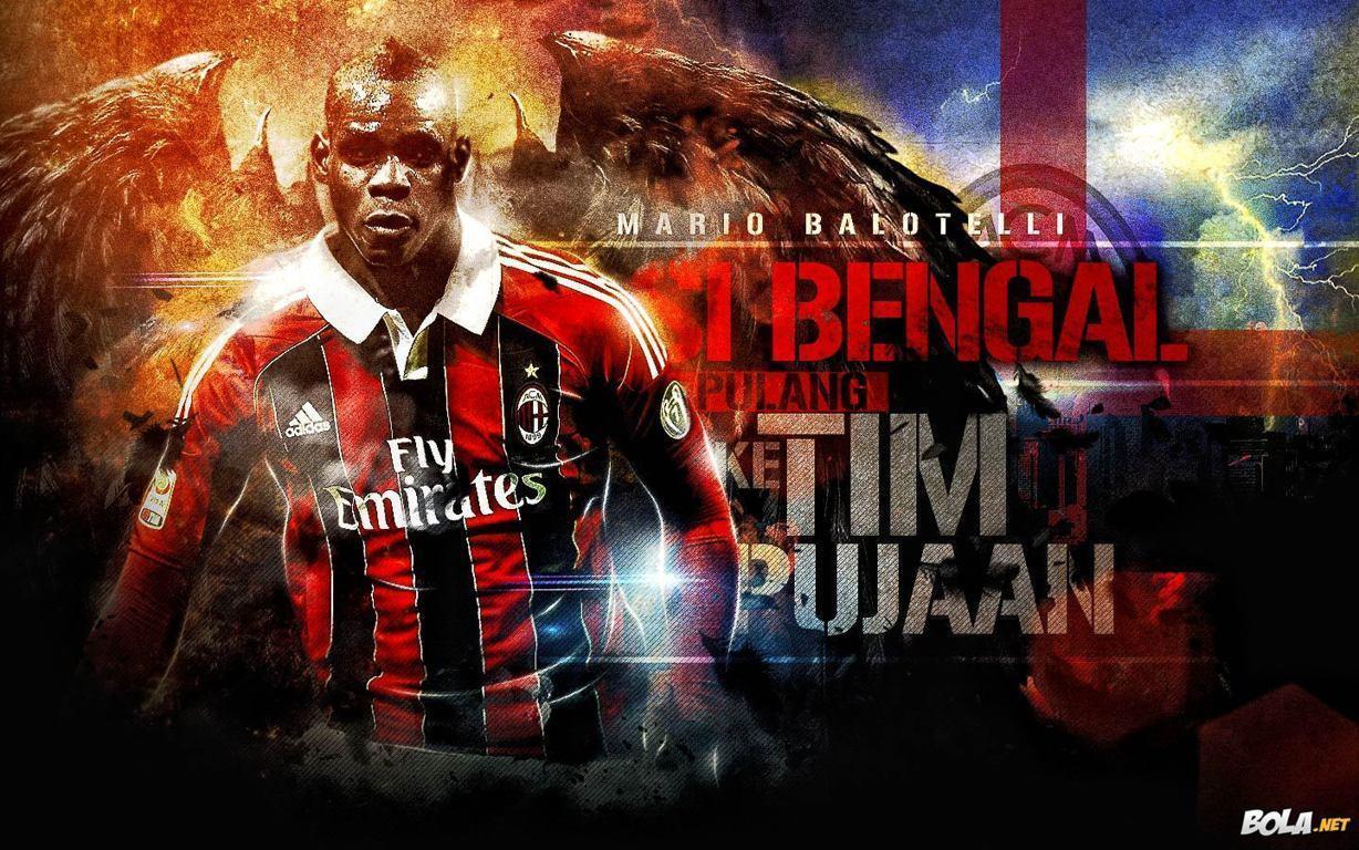 Mario Balotelli Ac Milan Wallpaper HD