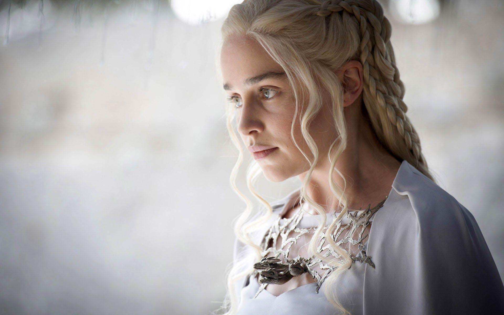 Emilia Clarke as Daenerys Targaryen of Thrones