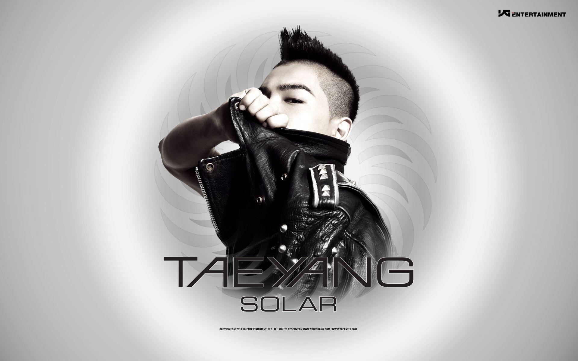 Taeyang's SOLAR Wallpaper from YG [DOWNLOAD]