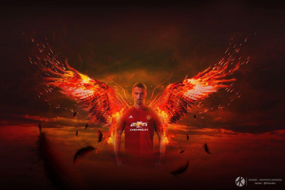 AK_GFX Ibrahimovic Wallpaper Manchester