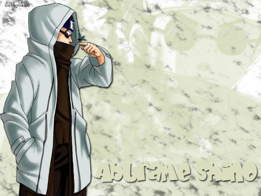 Gambar Shino Aburame Pengendali Serangga dari Konoha. Gambar