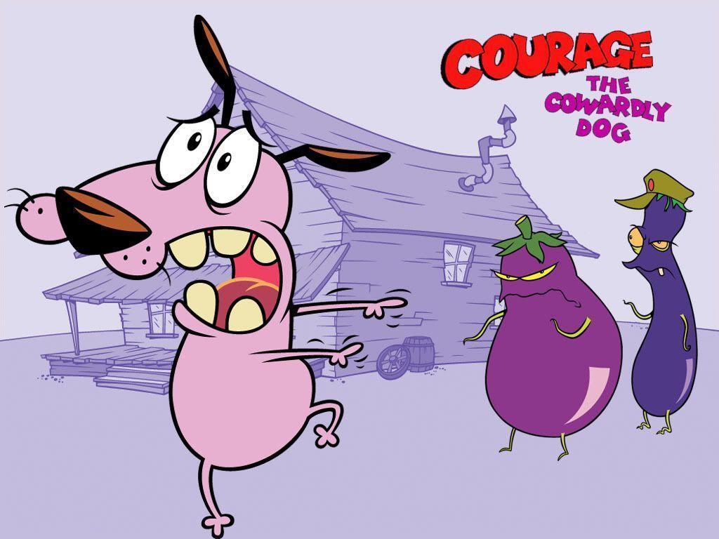 Courage The Cowardly Dog Cartoon wallpapers