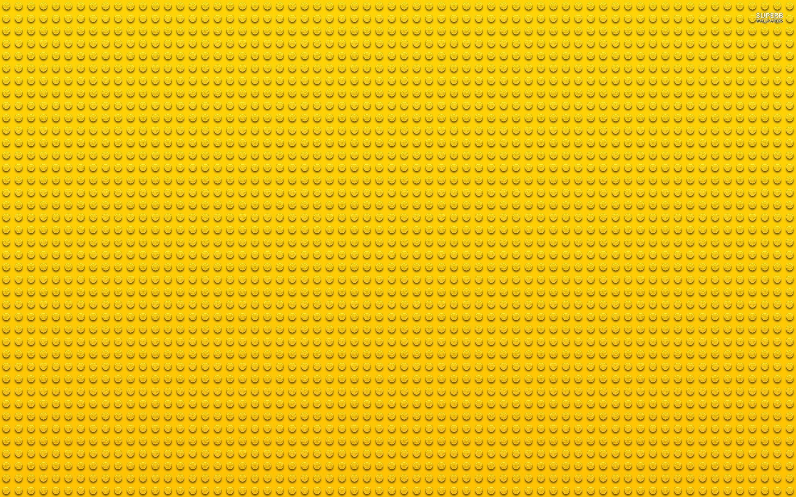 lego yellow bricks: color inspiration. The Lego logo is red