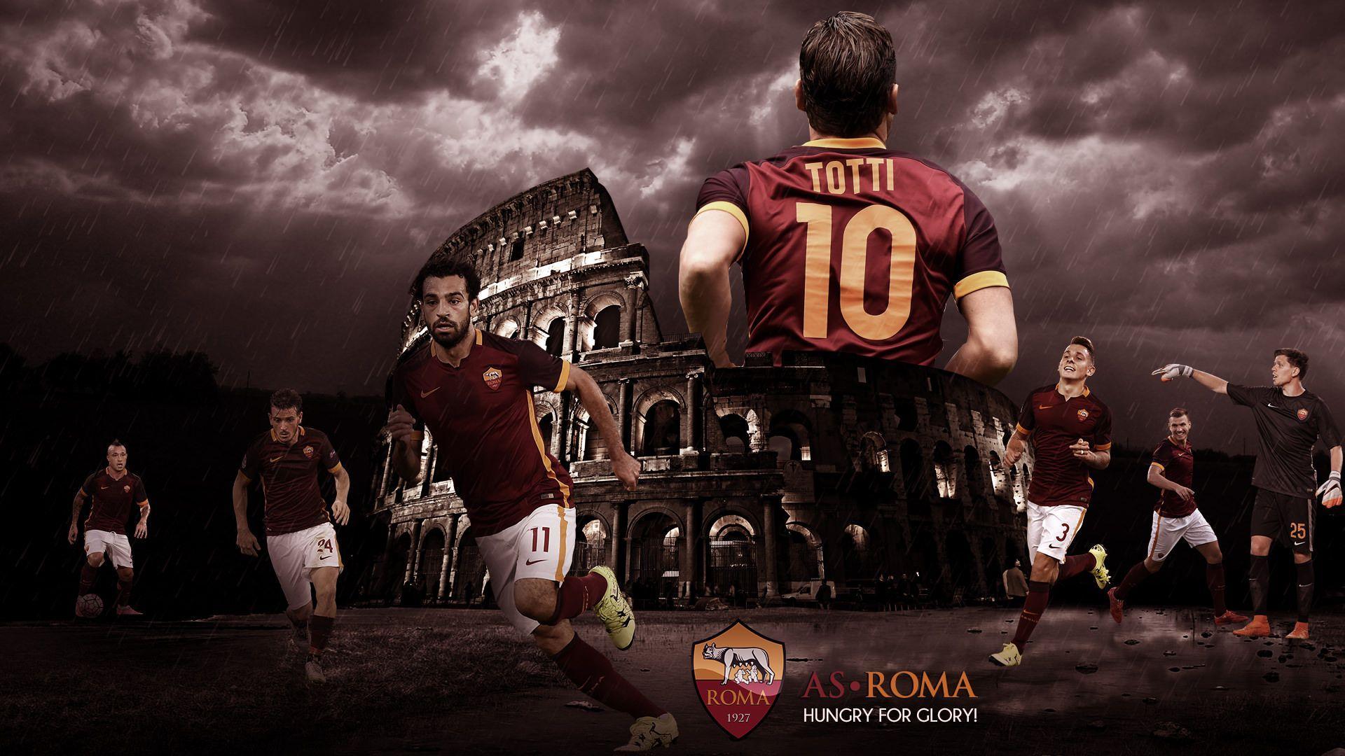 Francesco Totti AS Roma 2015 2016 Wallpaper. Football Wallpaper