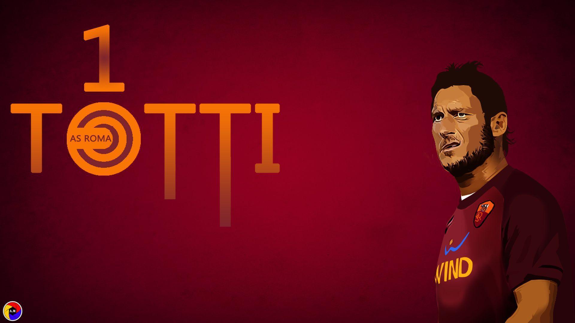 Totti As Roma Wallpaper Windows Downloads Wallpaper