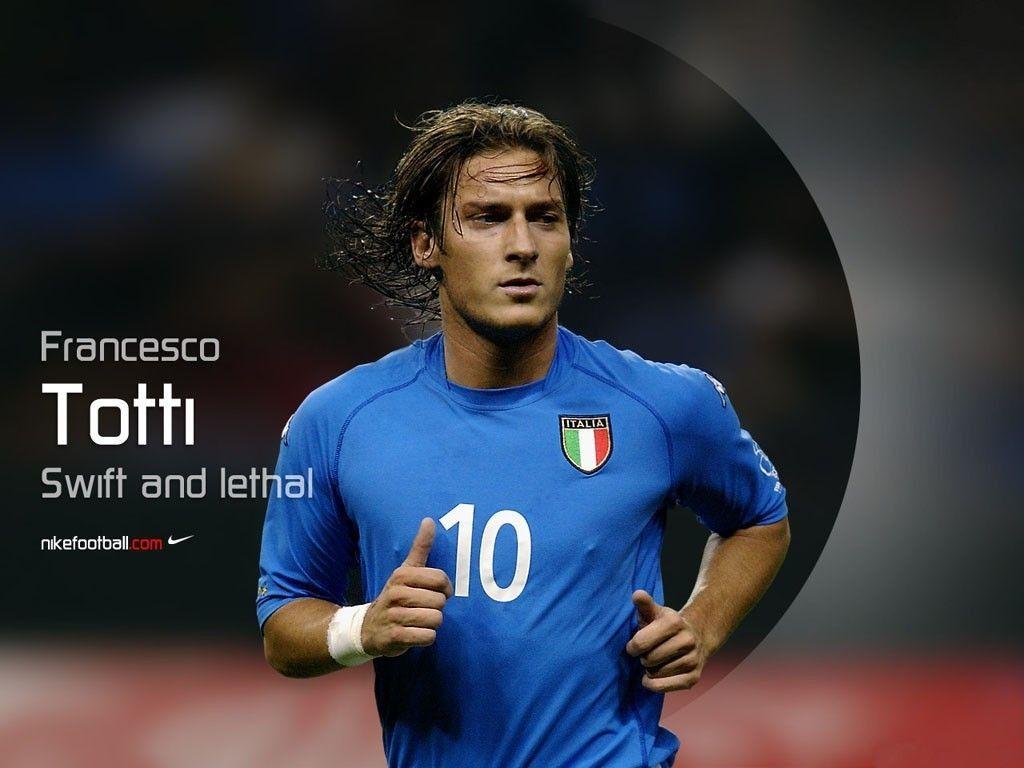 Francesco Totti Swift and Lethal on Italy National Team Nike