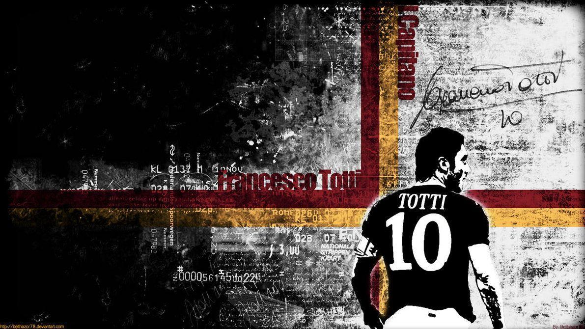 Francesco Totti Bandiera 2