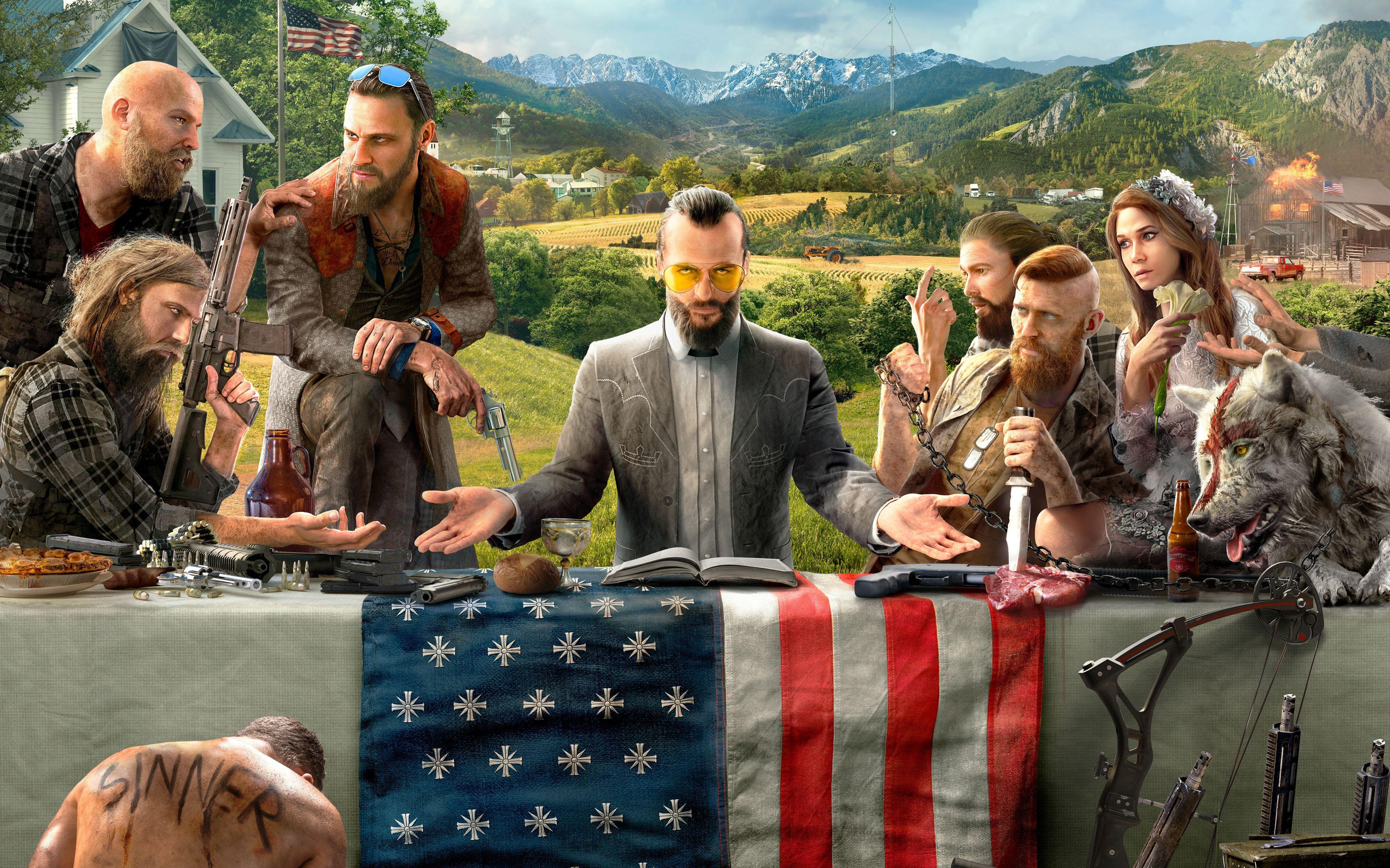 Far Cry 5 4K 8K Wallpaper
