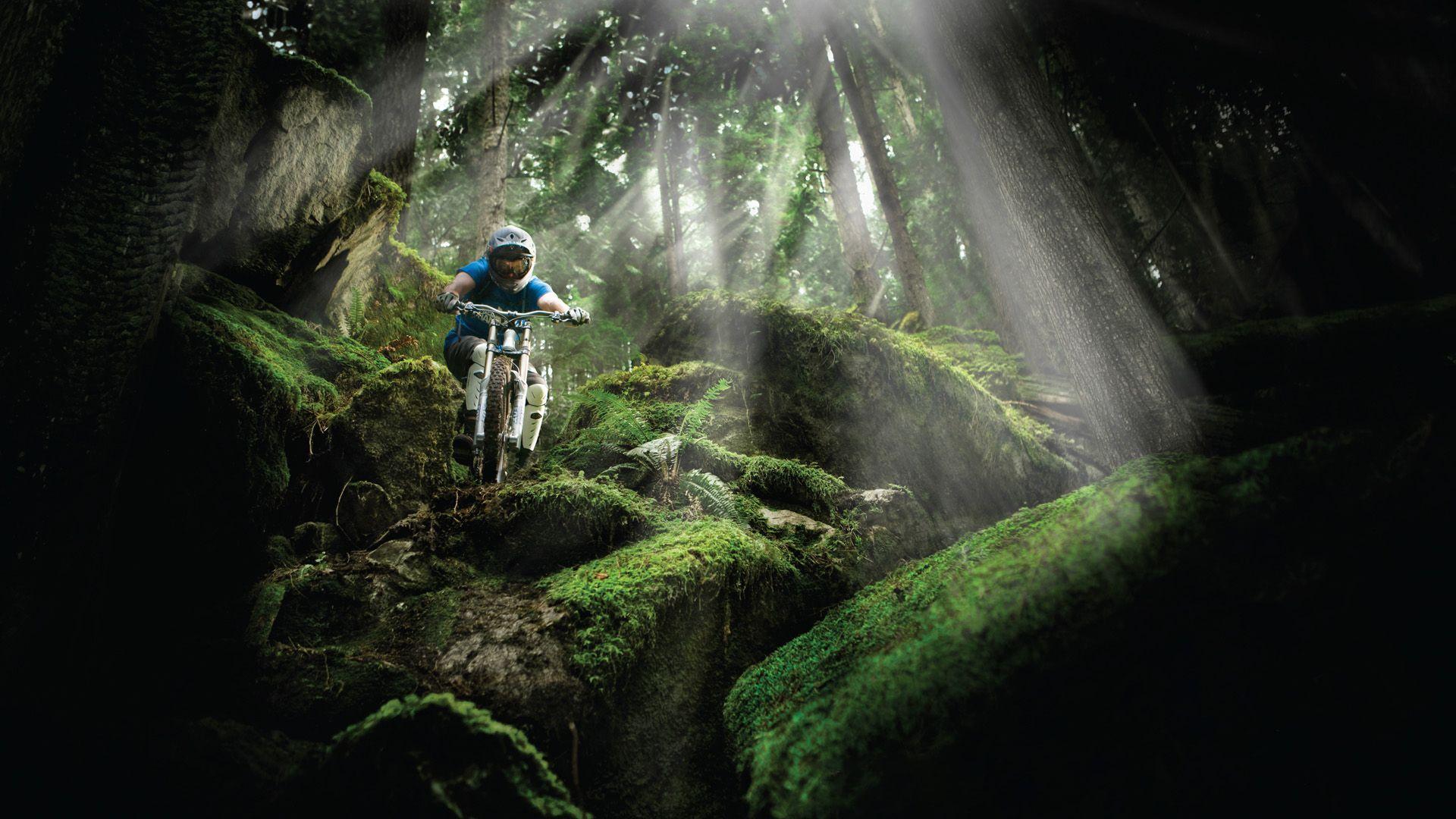 Downhill Mountainbike Wallpaper. Projects to Try