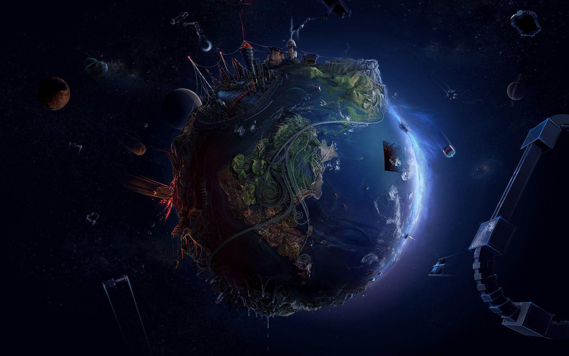 Planet Earth Wallpaper, 34 Widescreen HQ Definition Wallpaper