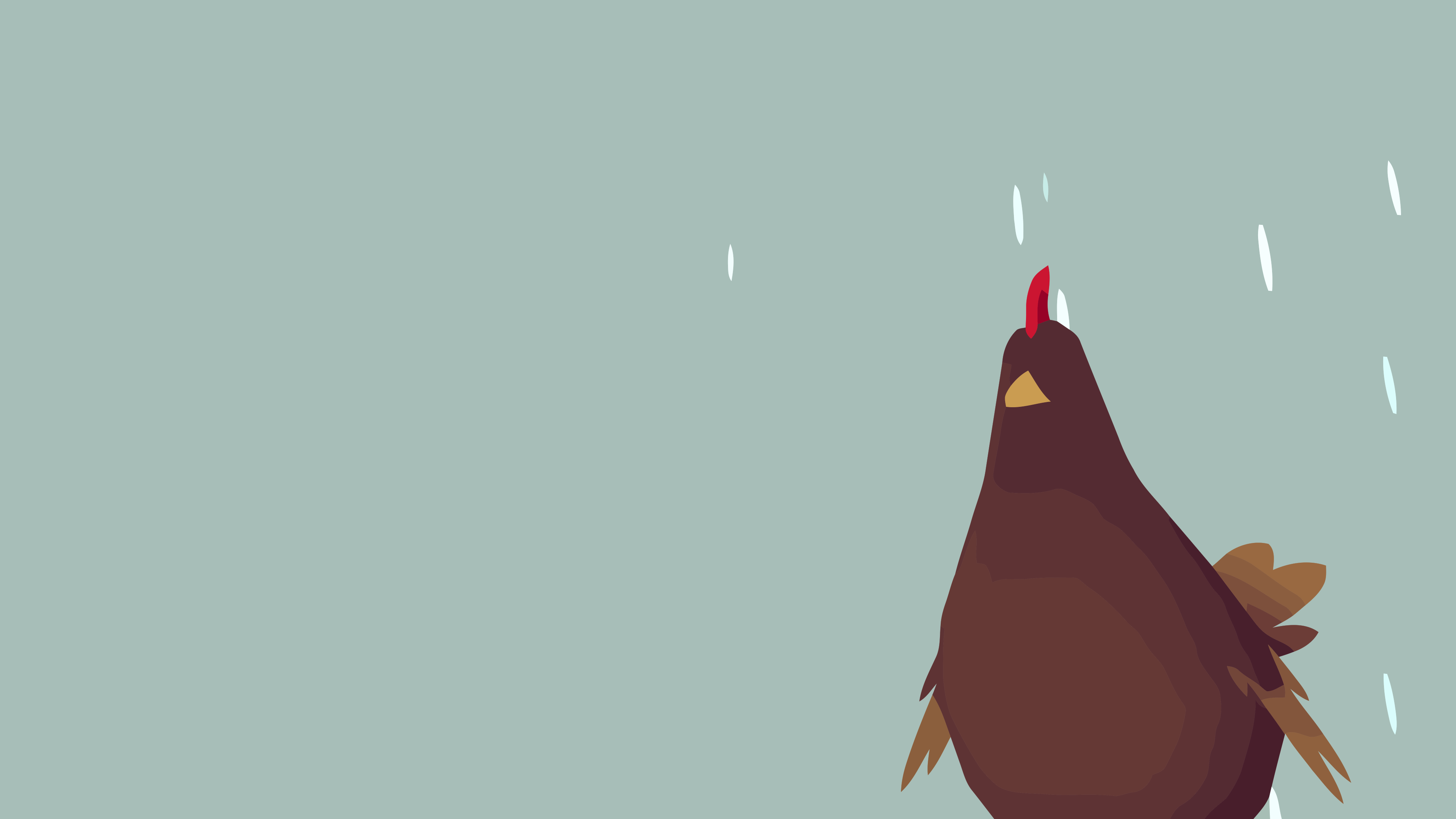 Took a screenshot of a chicken in beseige earlier and it