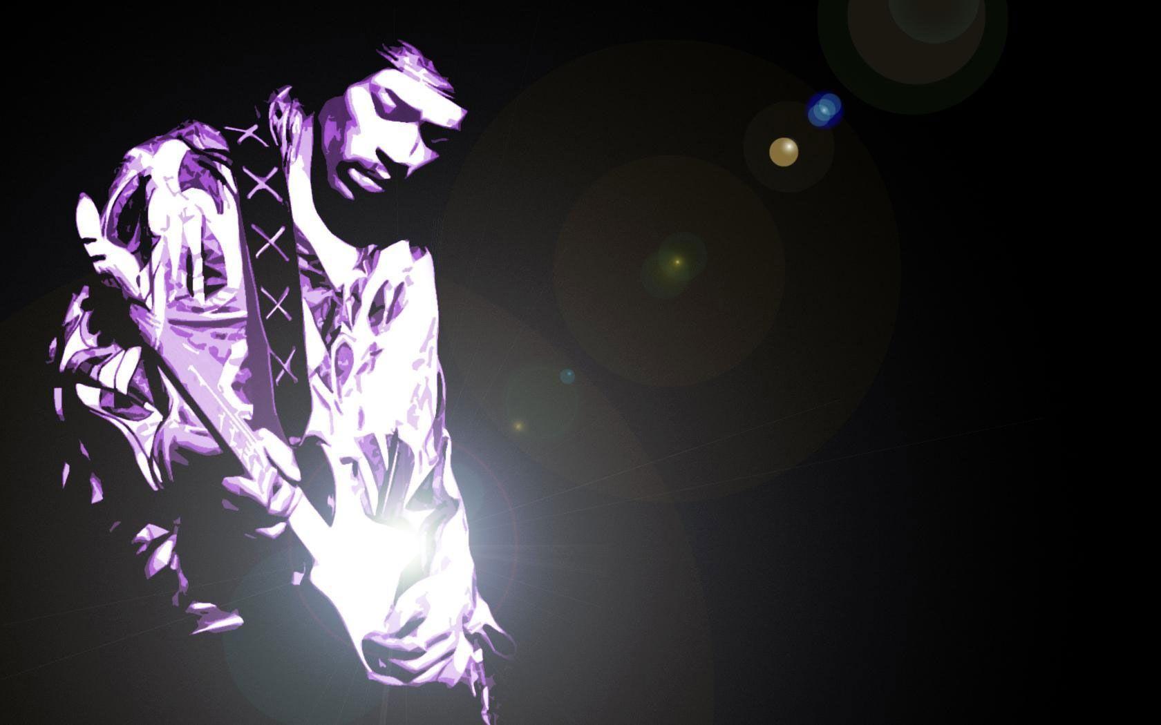 Awesome Jimi Hendrix HD Wallpaper Free Download